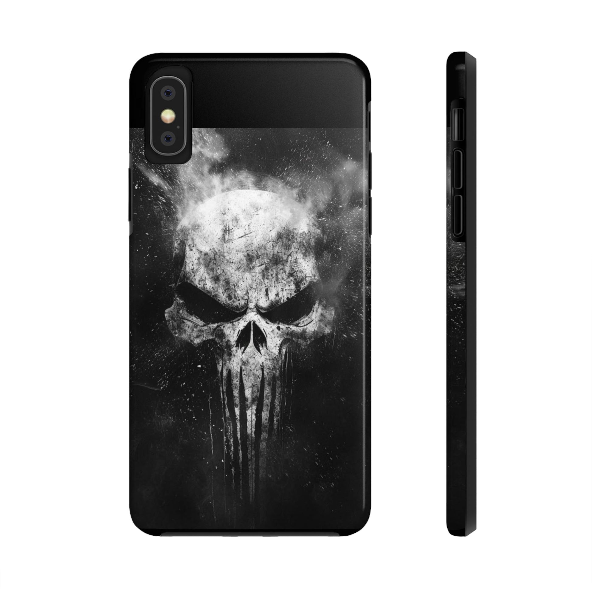 Smoking Skull Theme Phone Case for iPhone & Samsung Galaxy Phones