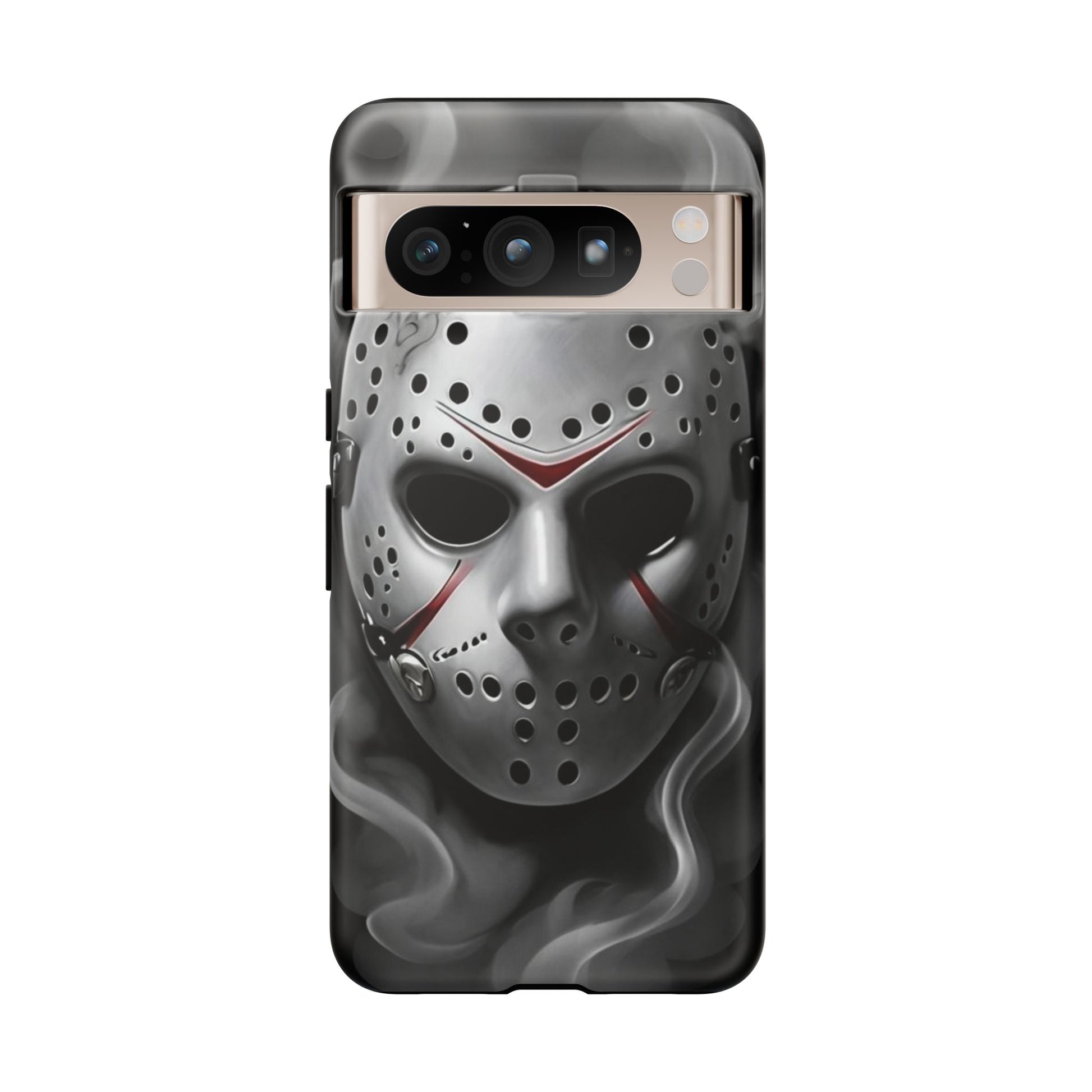 Friday the 13th Jason's Mask Tough Cases for iPhones, Samsung, and Pixel