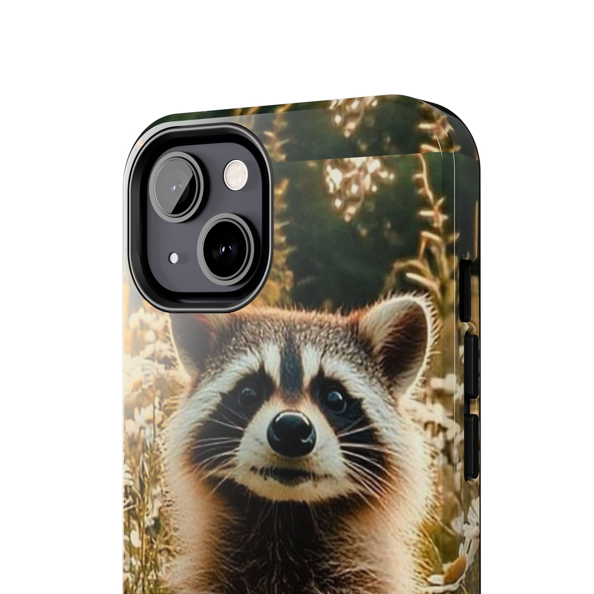 Cute Raccoon Theme Phone Cases for iPhones & Samsung Phones