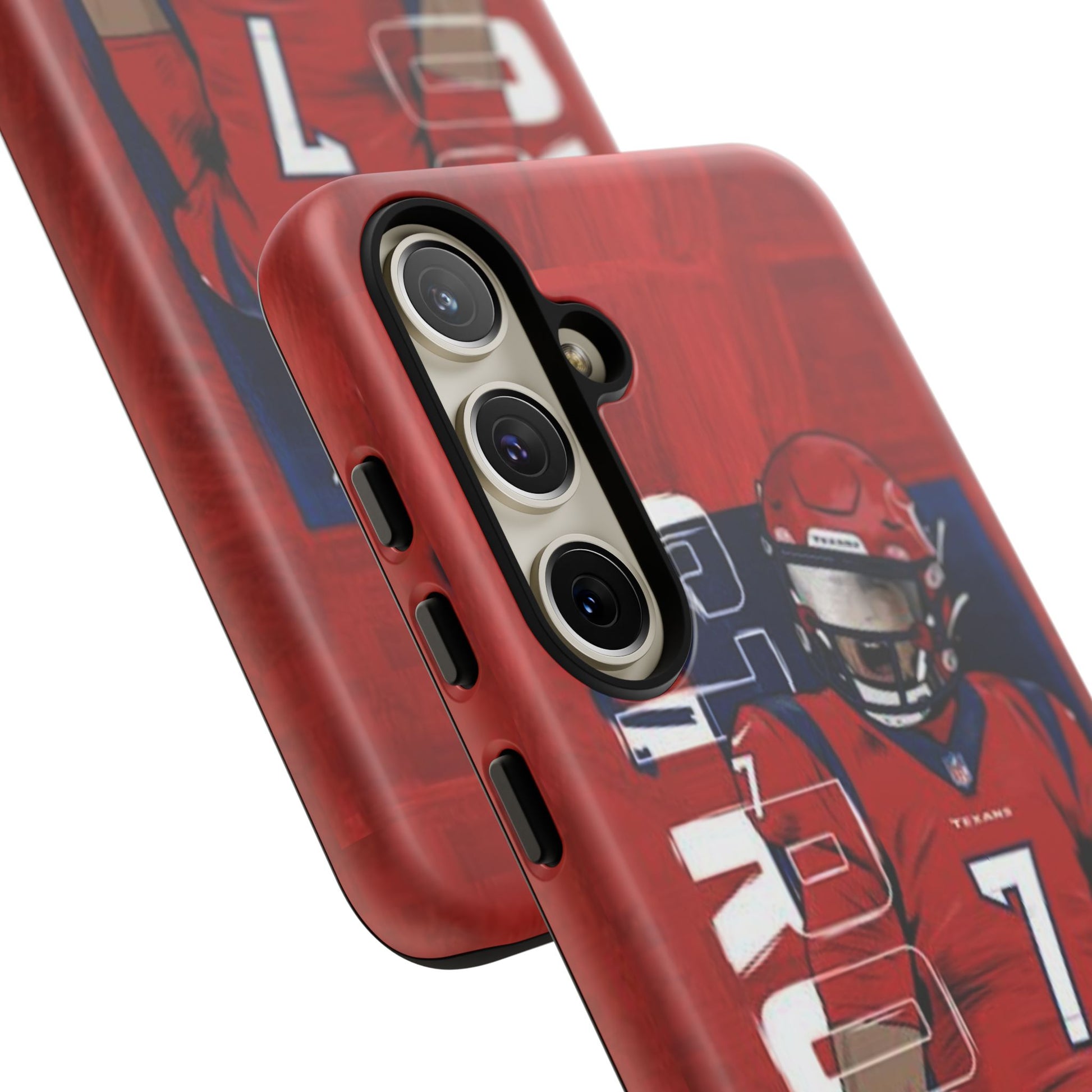 Houston Texans Football CJ Stroud Tough Cases for iPhones, Samsung, and Pixel