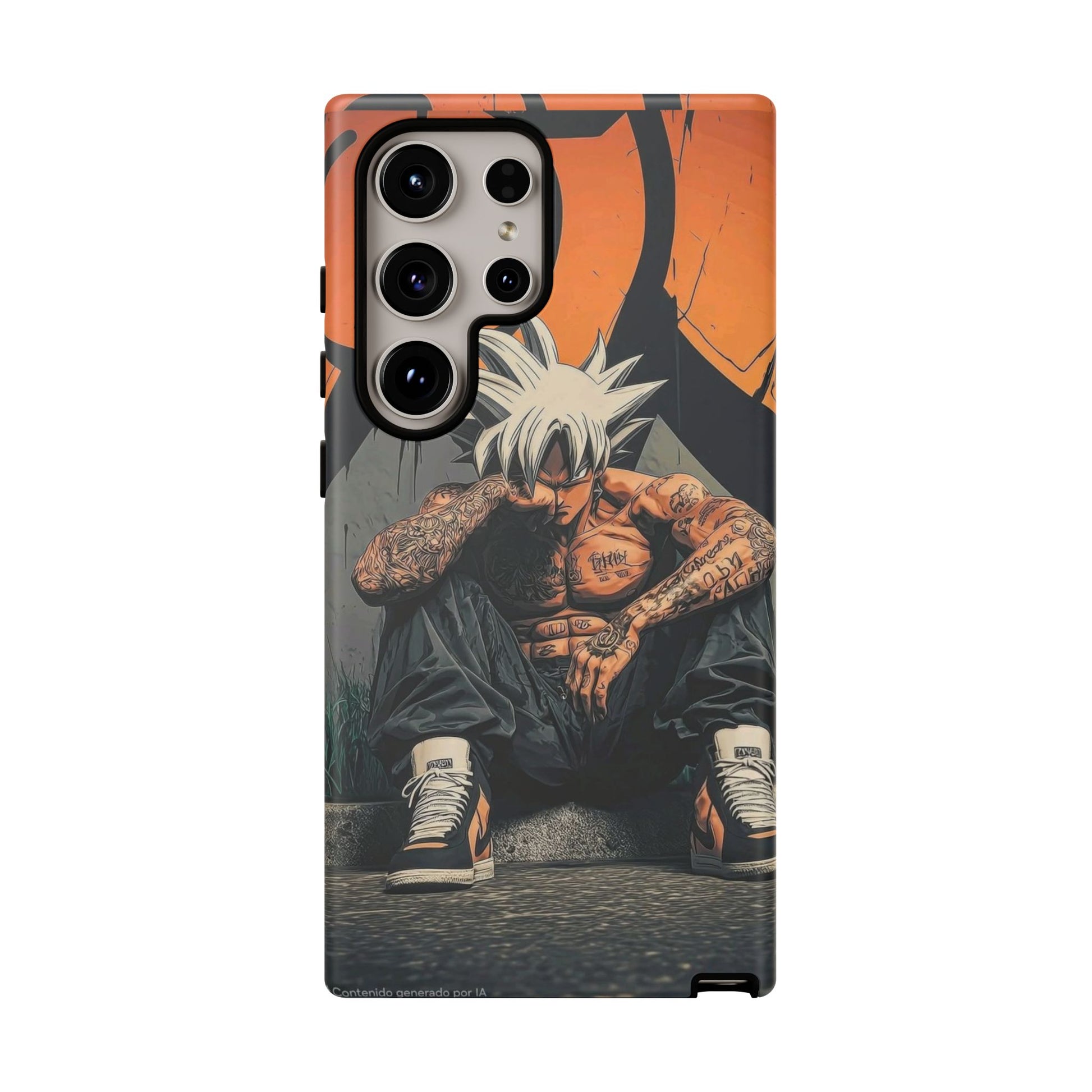Anime DBZ Thug Tough Cases for iPhones, Samsung, and Pixel