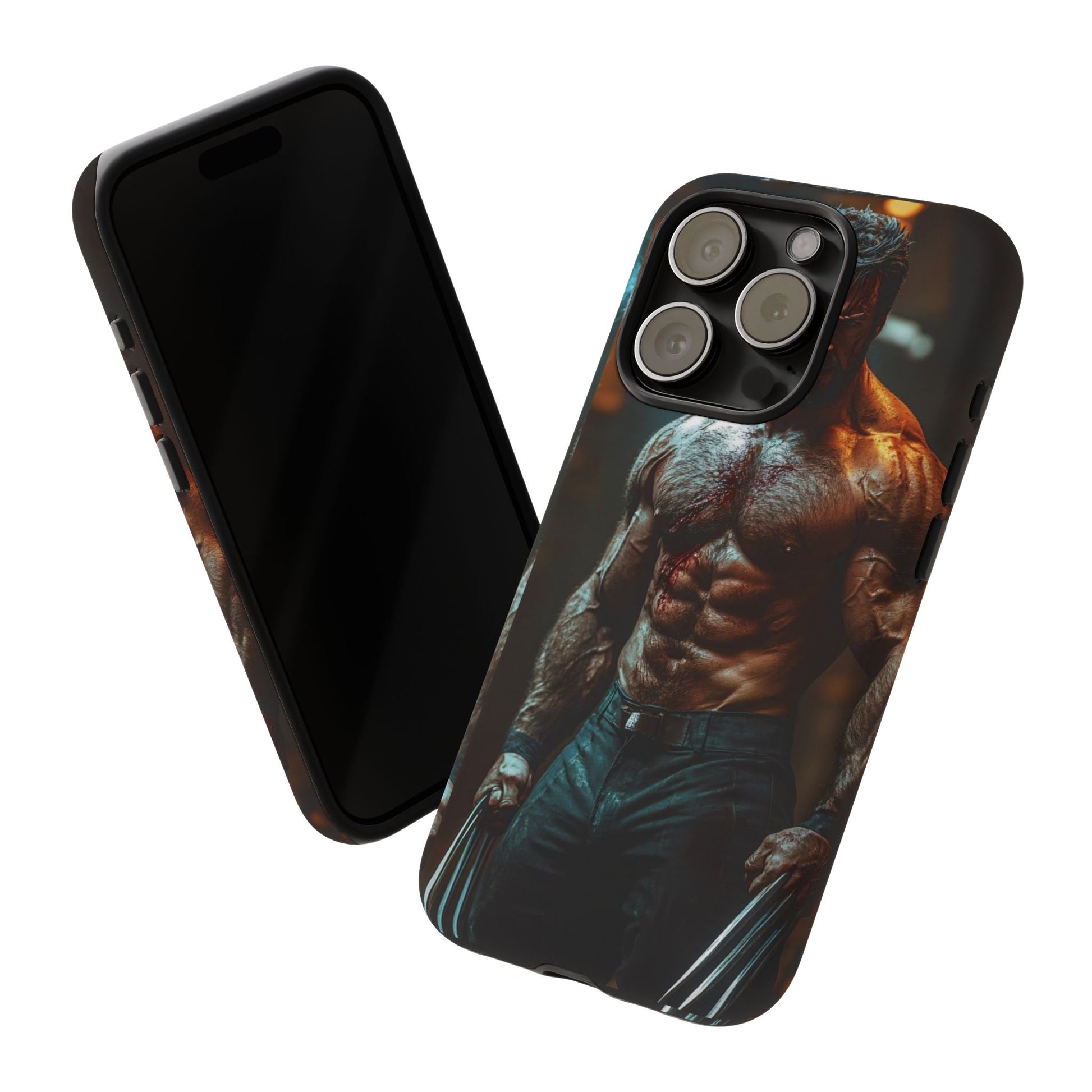 Marvel's Logan Wolverine Tough Cases for iPhones, Samsung, and Pixel