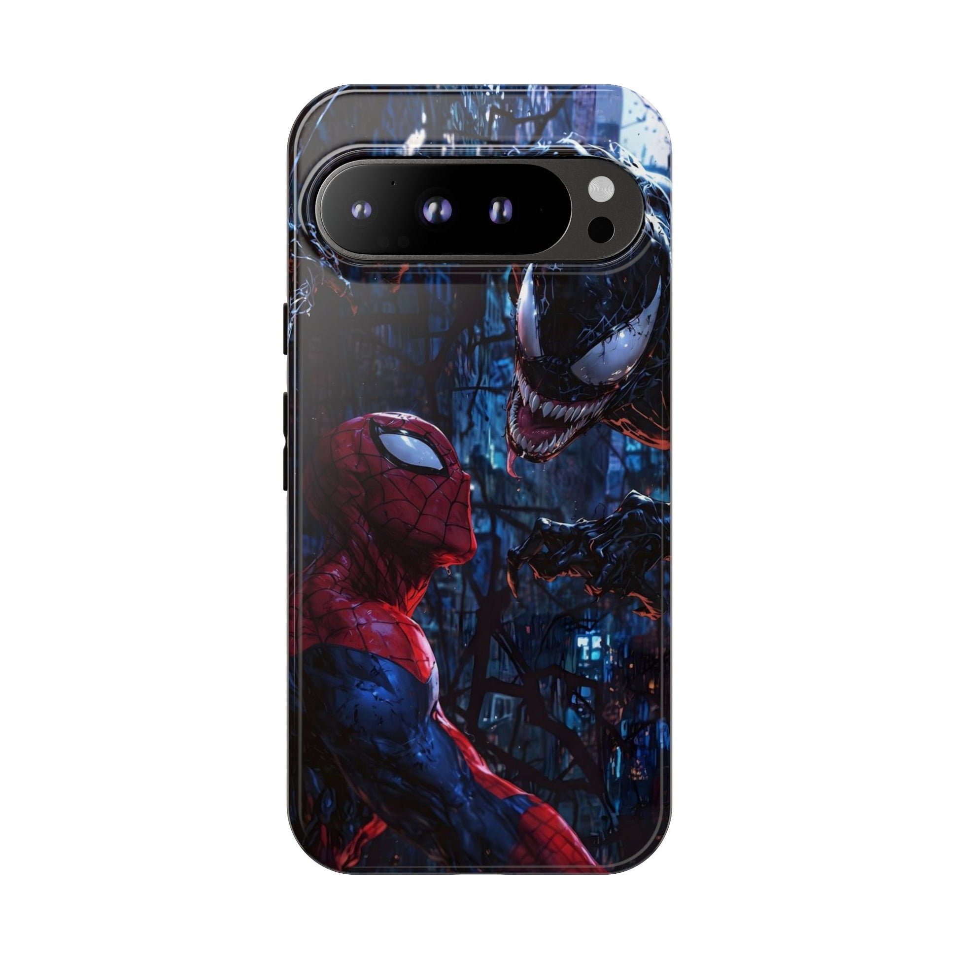 Venom x Spiderman Phone Case, Tough Cases for iPhones, Samsung, and Pixel