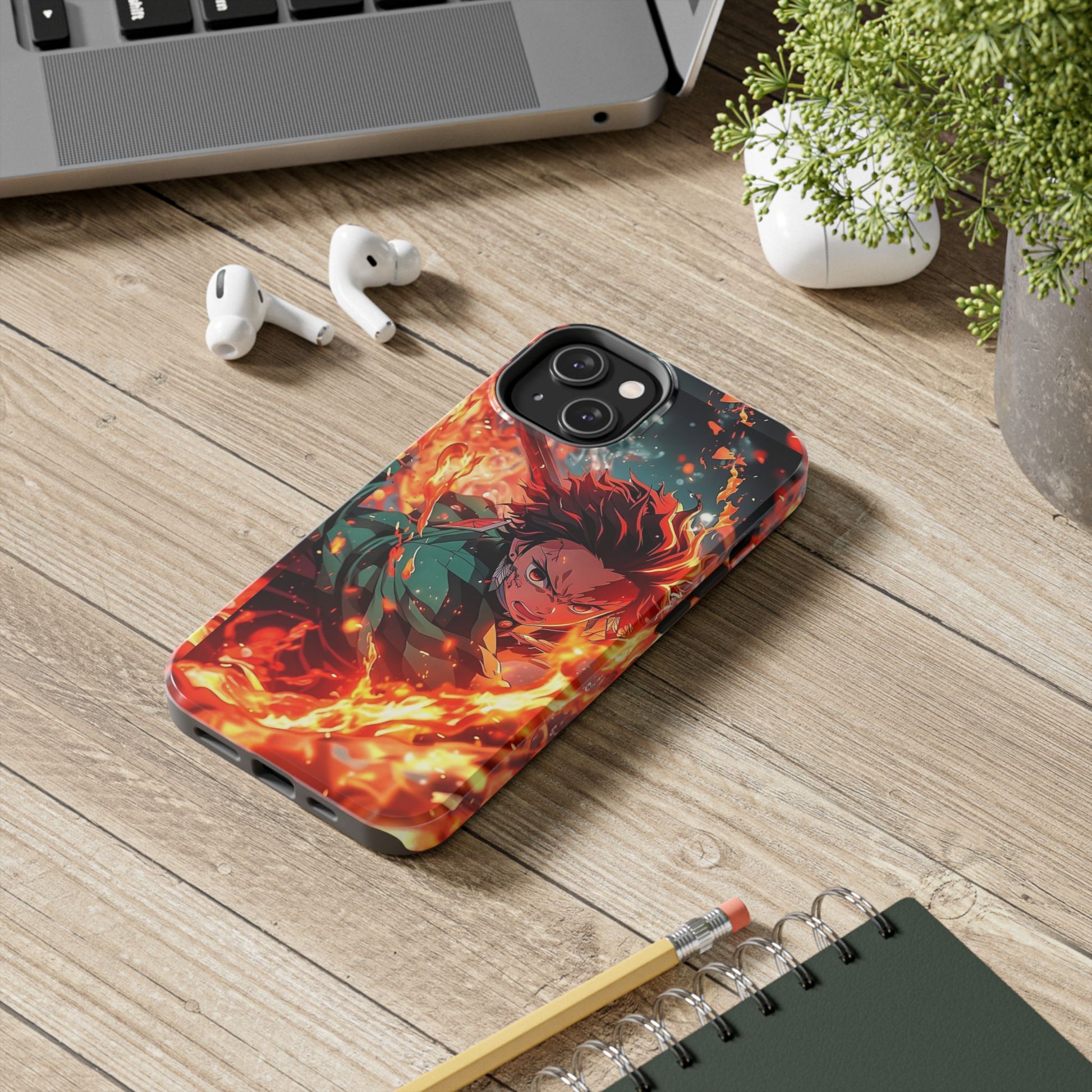 Demon Slayer Tanjiro Phone Case for iPhone & Samsung Galaxy Phones