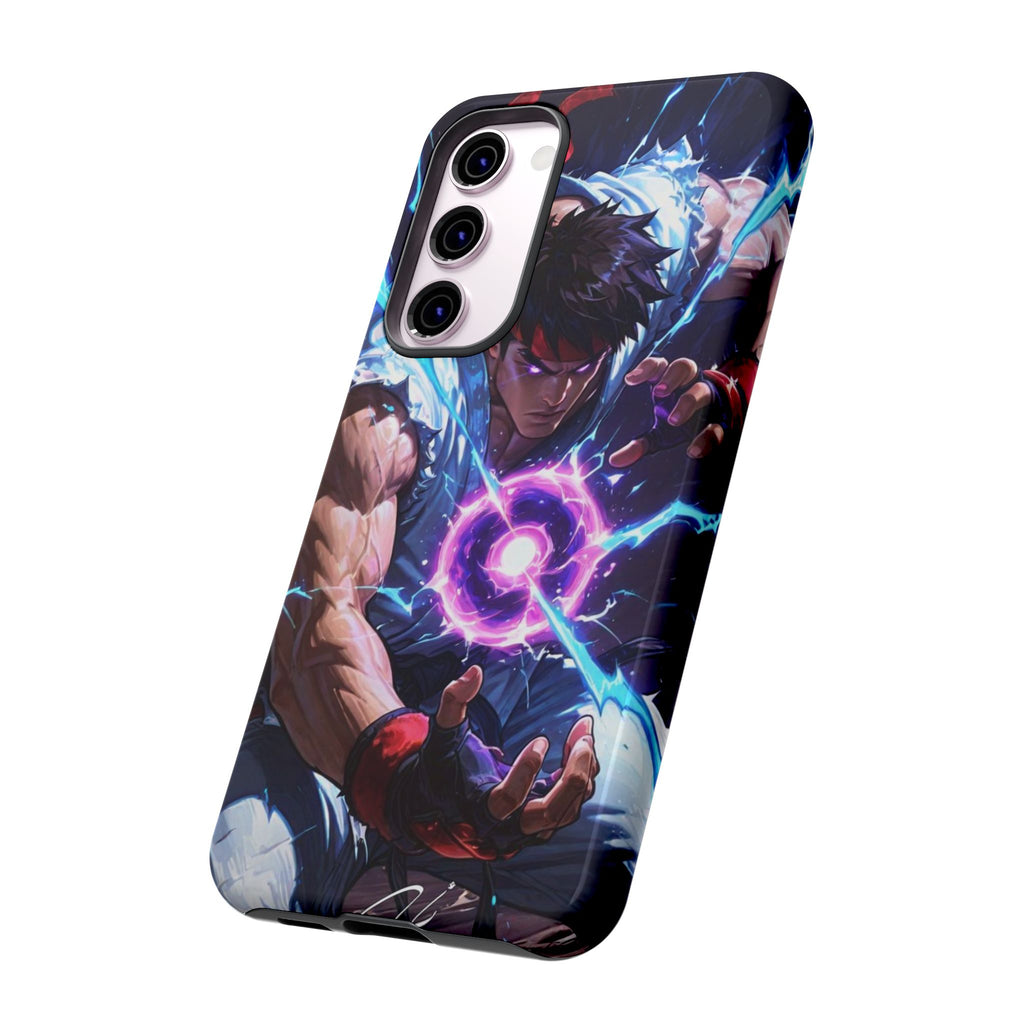Street Fighter Ryu Gamer Art Tough Cases for iPhones, Samsung, and Pixel