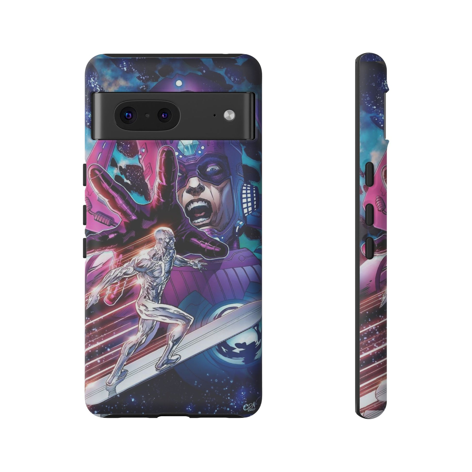Galactus x Silver Surfer Marvel Phone Case, Tough Cases for iPhones, Samsung, and Pixel