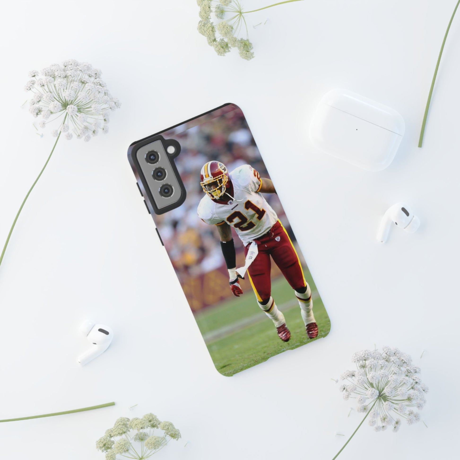 Sean Taylor Classic Redskins Football Tough Cases for iPhones, Samsung, and Pixel
