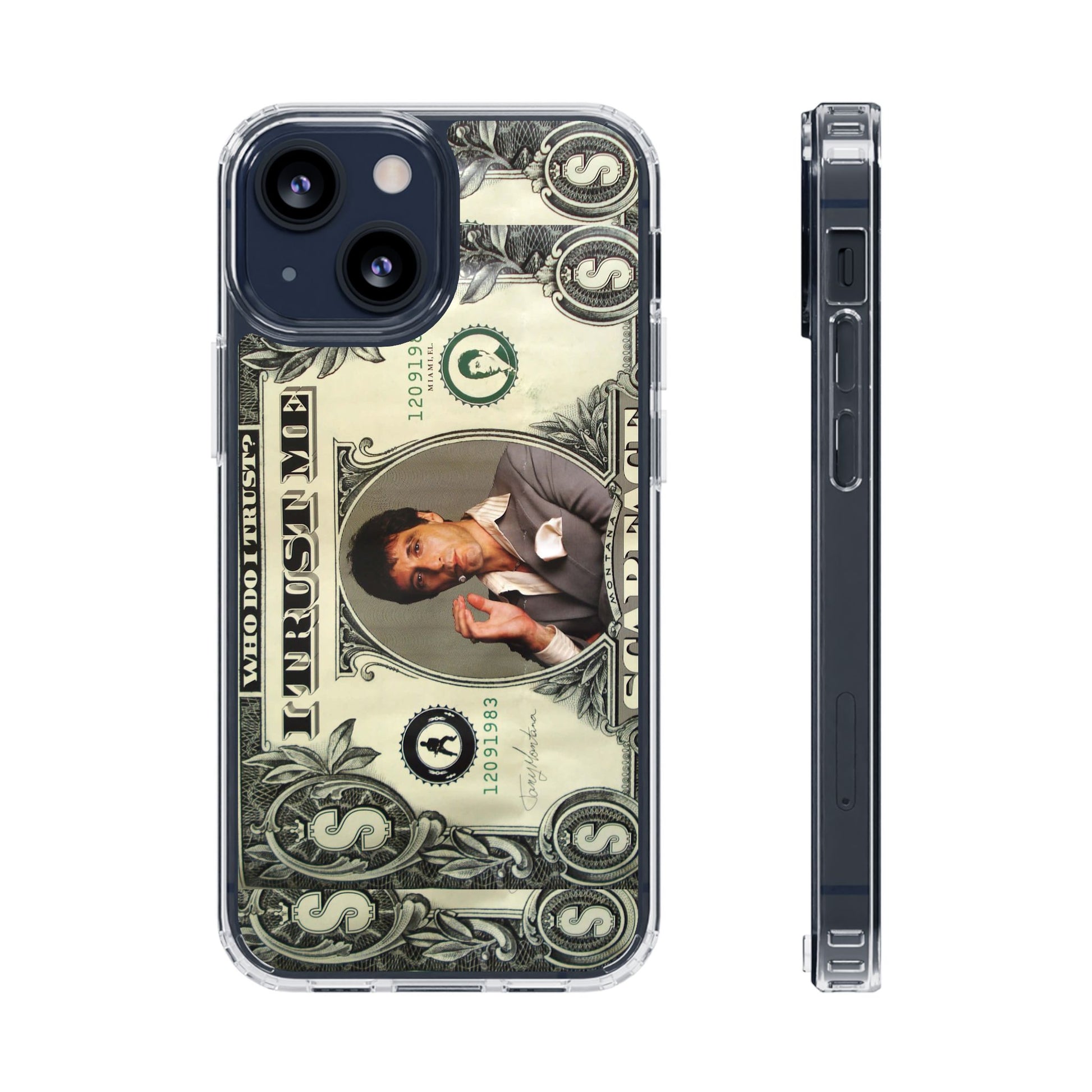 Scarface I Trust Me Money Movie inspired Protective Iphone and Samsung case