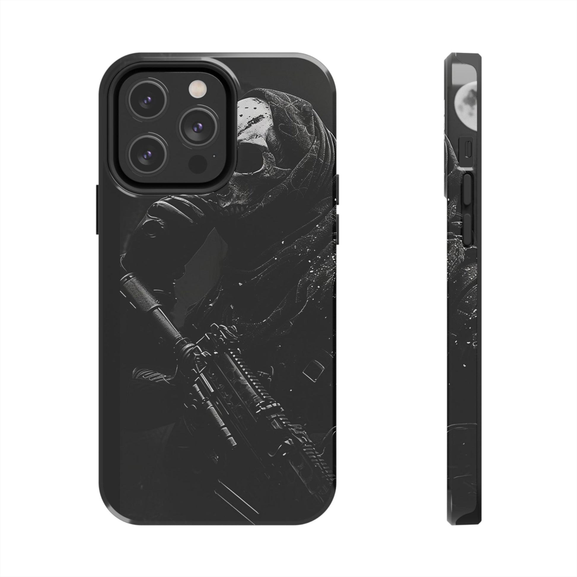 Ghost Gamer COD Inspired Themed Phone Cases for Iphones & Samsung Phones
