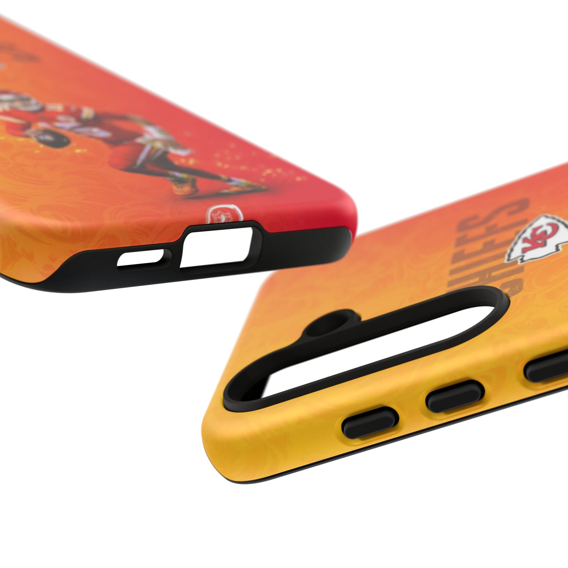 Kansas City Chiefs Patrick Mahomes Football Tough Cases for iPhones, Samsung, and Pixel