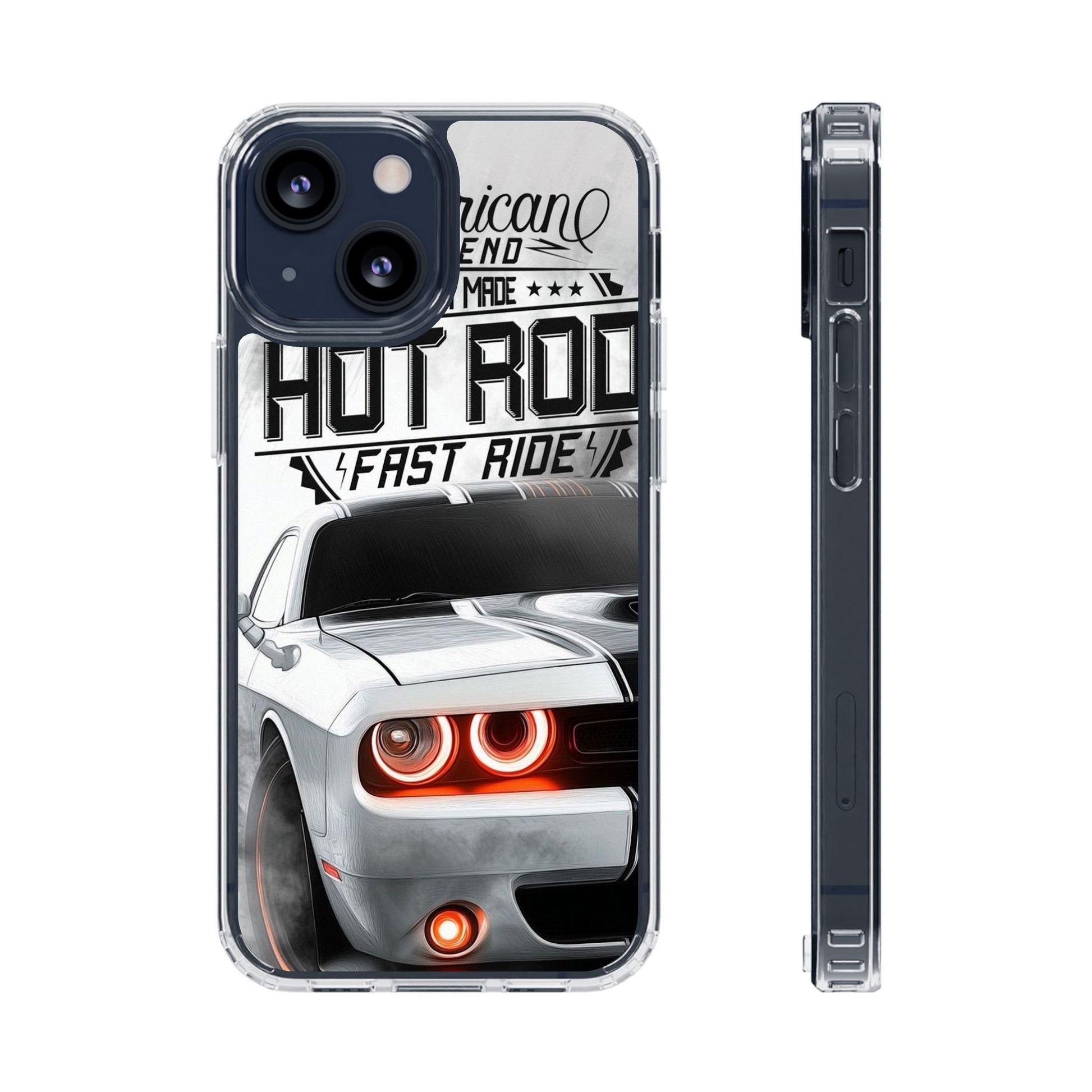 American Hot Rod Hell Cat Case for iPhone and Samsung phone