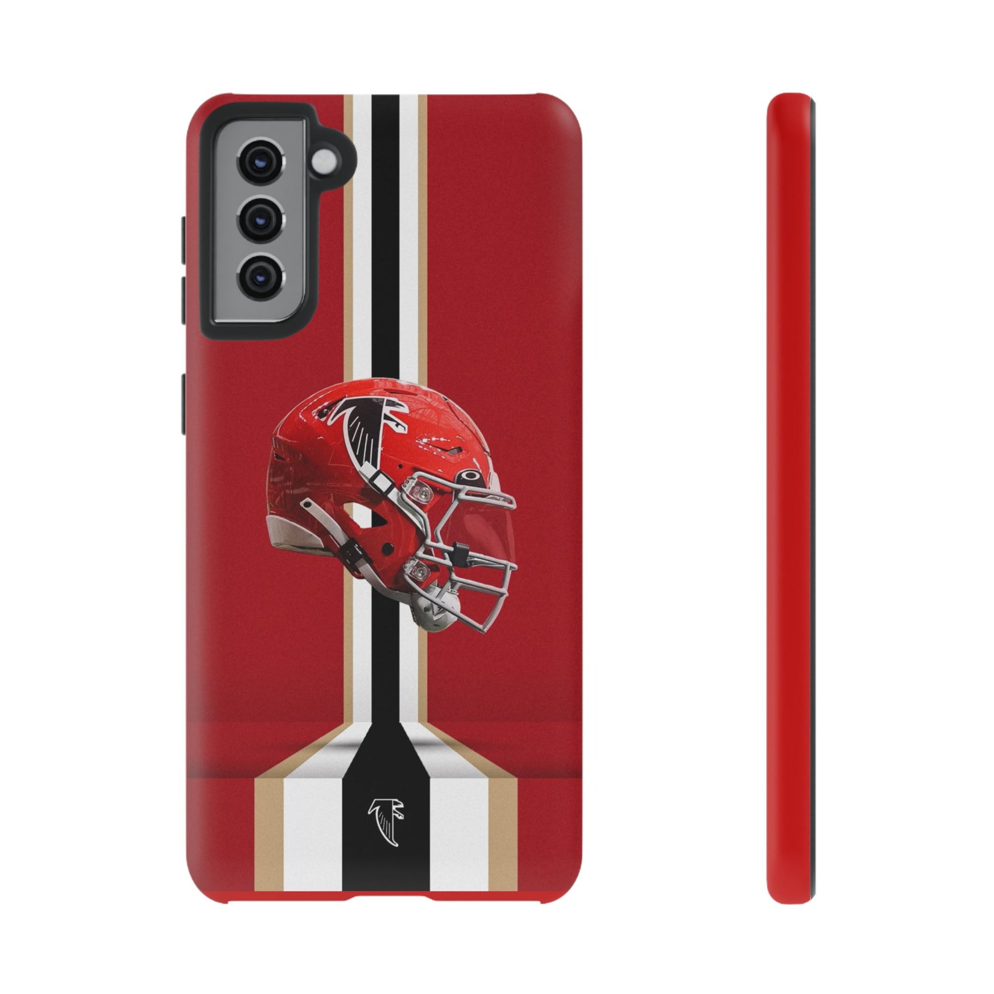 Atlanta Falcons Football Helmet Logo Tough Cases for iPhones, Samsung, and Pixel