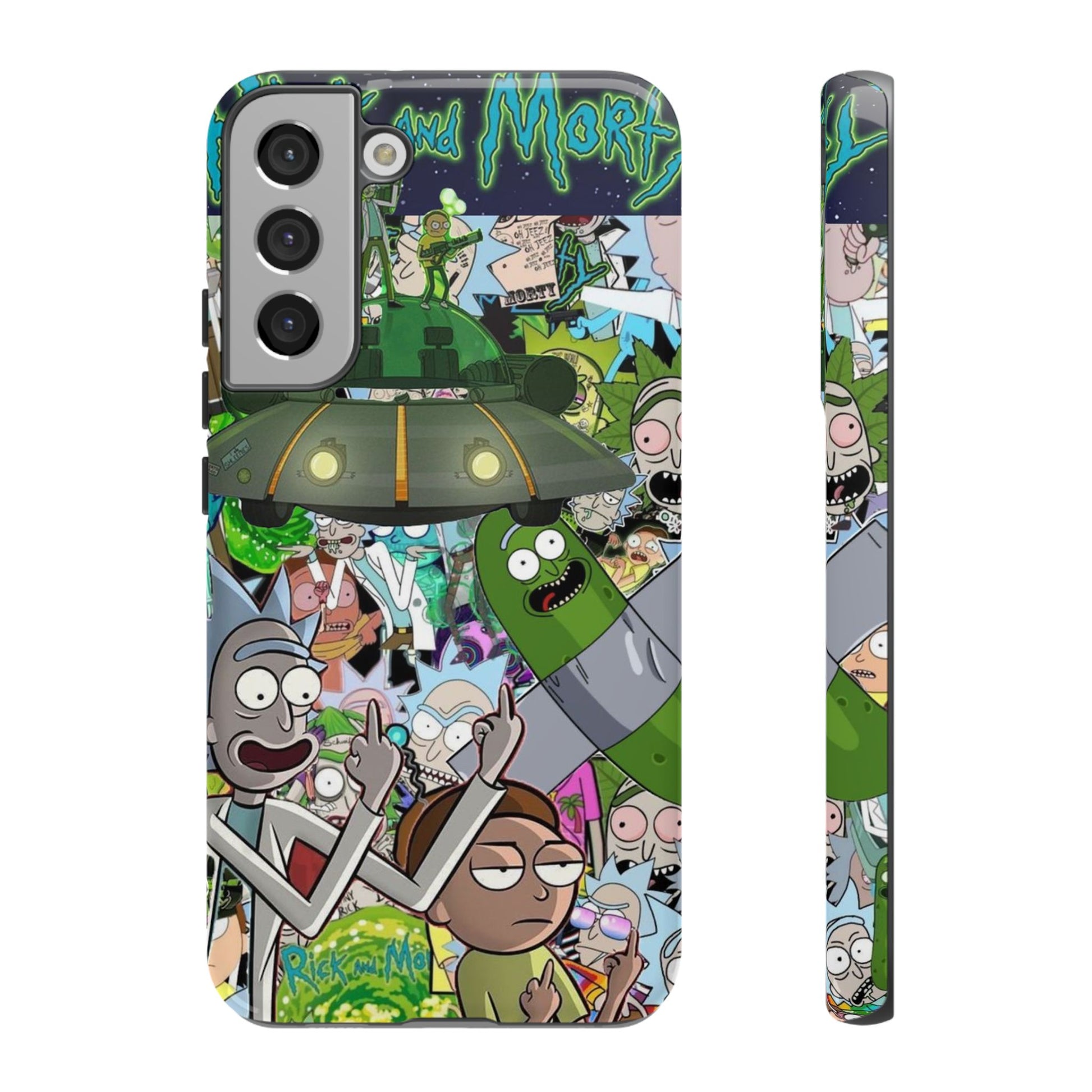 Rick and Morty Phone Case, Tough Cases for iPhones, Samsung, and Pixel