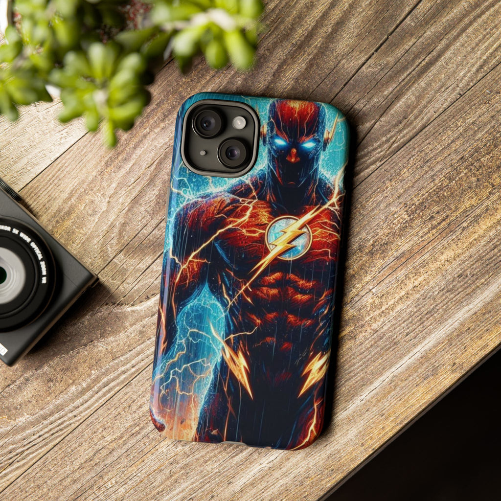DC Comics The Flash Phone Case, Tough Cases for iPhones, Samsung, and Pixel