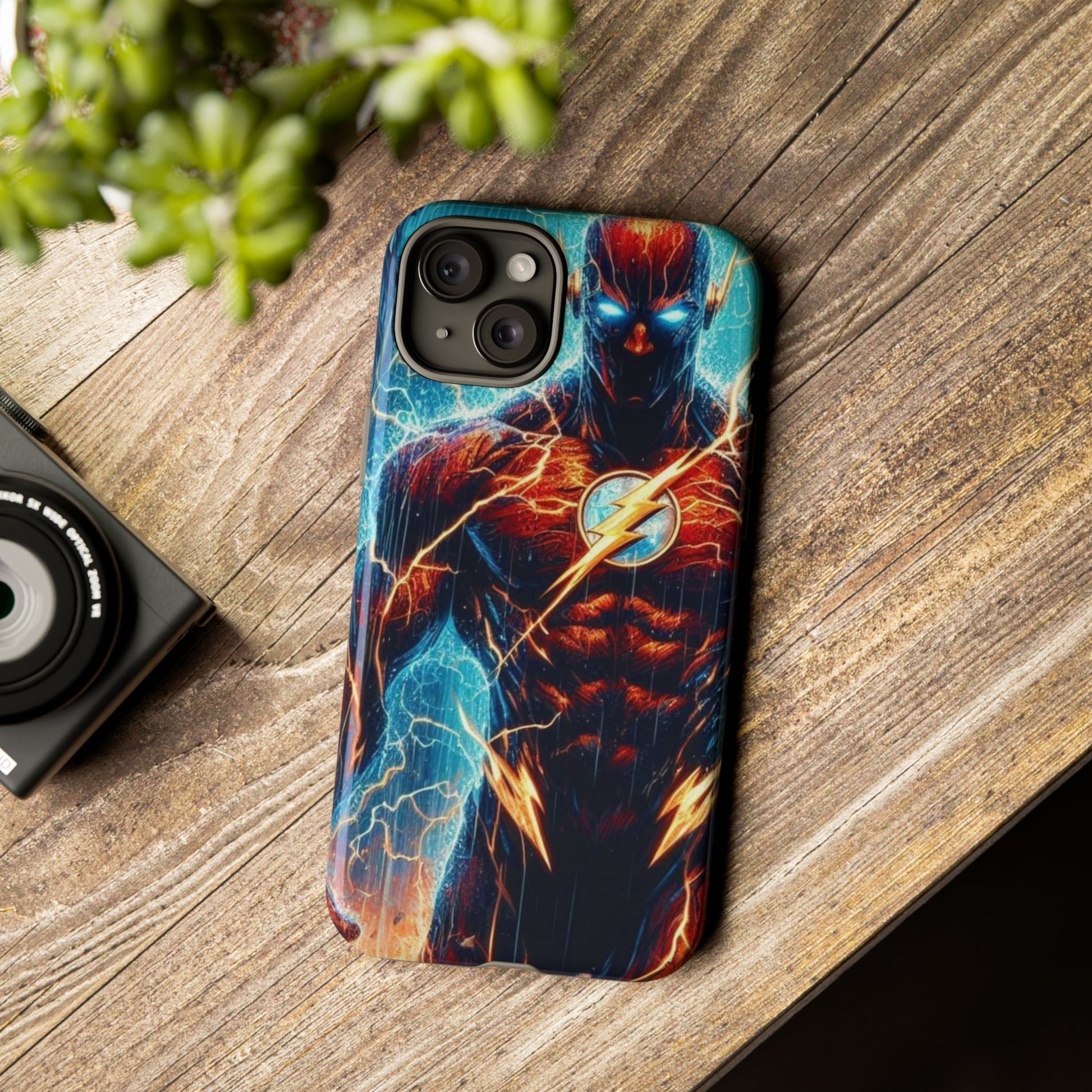 DC Comics The Flash Phone Case, Tough Cases for iPhones, Samsung, and Pixel