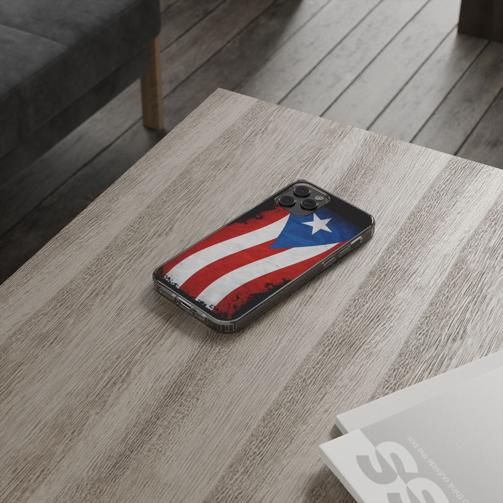 Puerto Rican Flag Art Inspired Iphone and Samsung Protective case