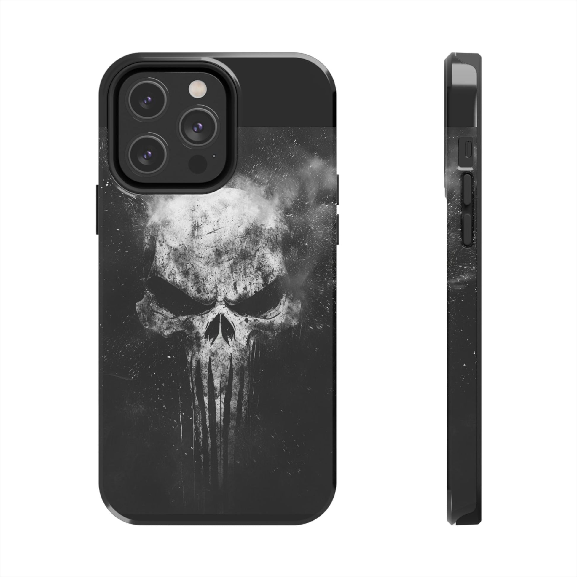 Smoking Skull Theme Phone Case for iPhone & Samsung Galaxy Phones