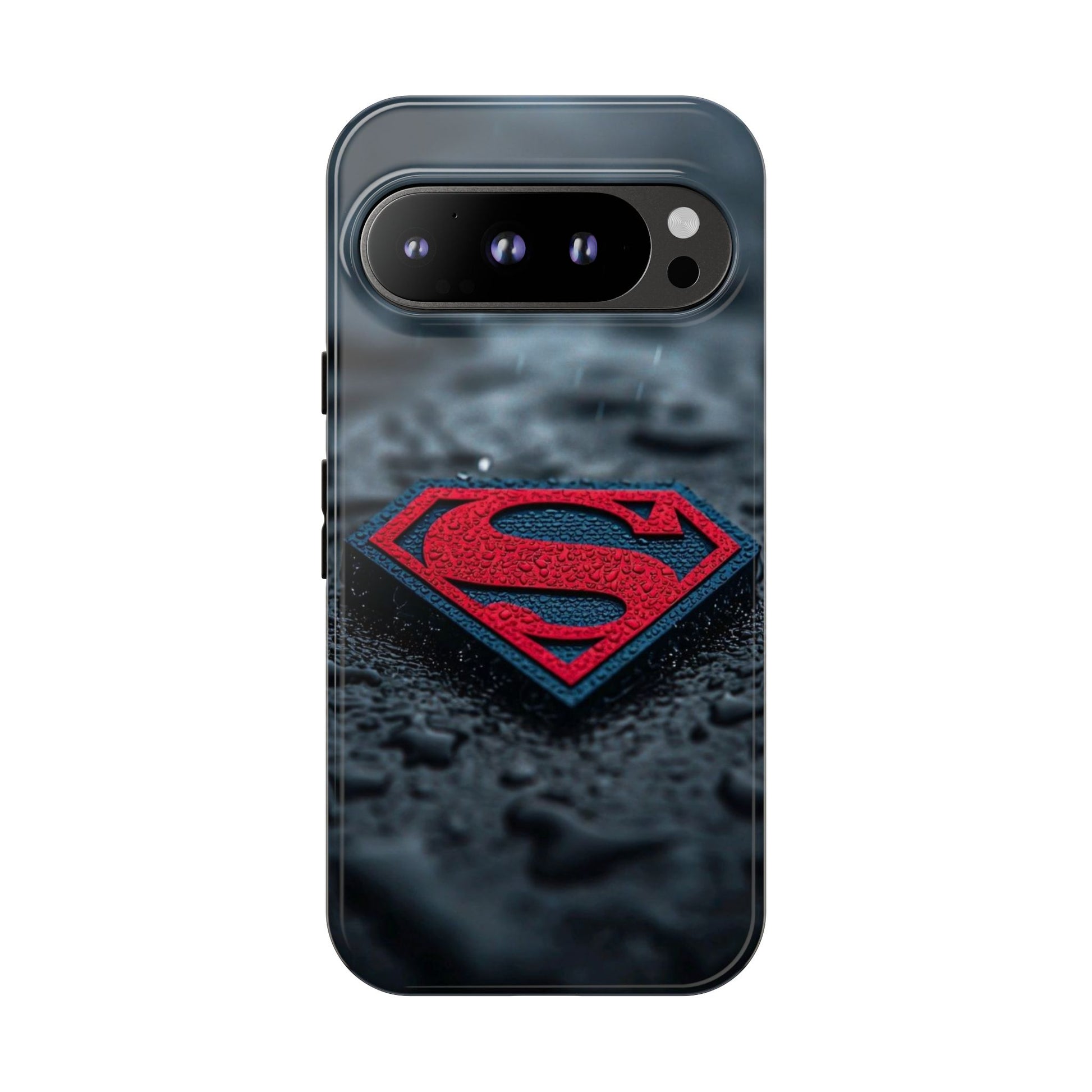 Superman Logo Tough Cases for iPhones, Samsung, and Pixel