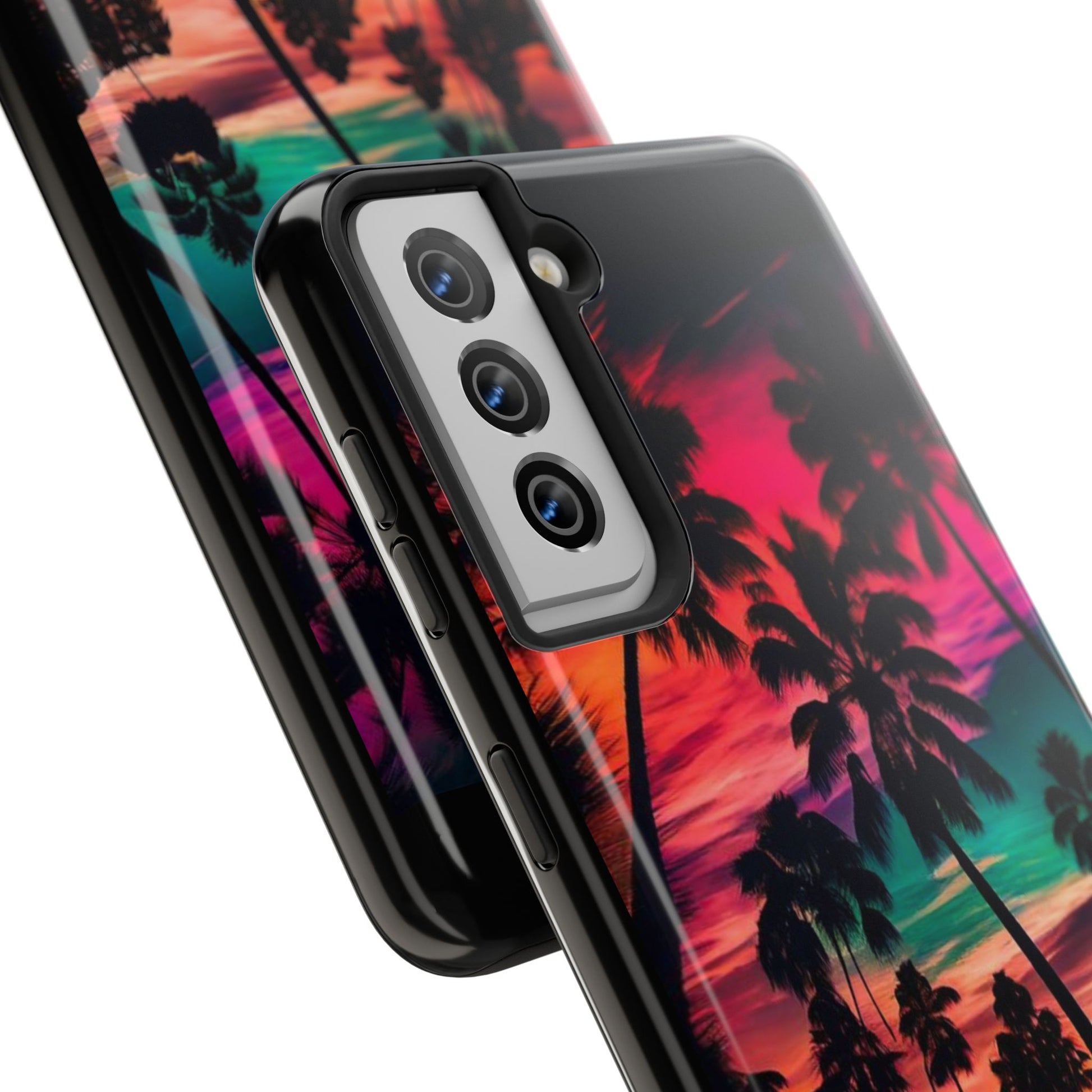 Beautiful Beach Sunset Landscape Phone Case for iPhone & Samsung Galaxy Phones