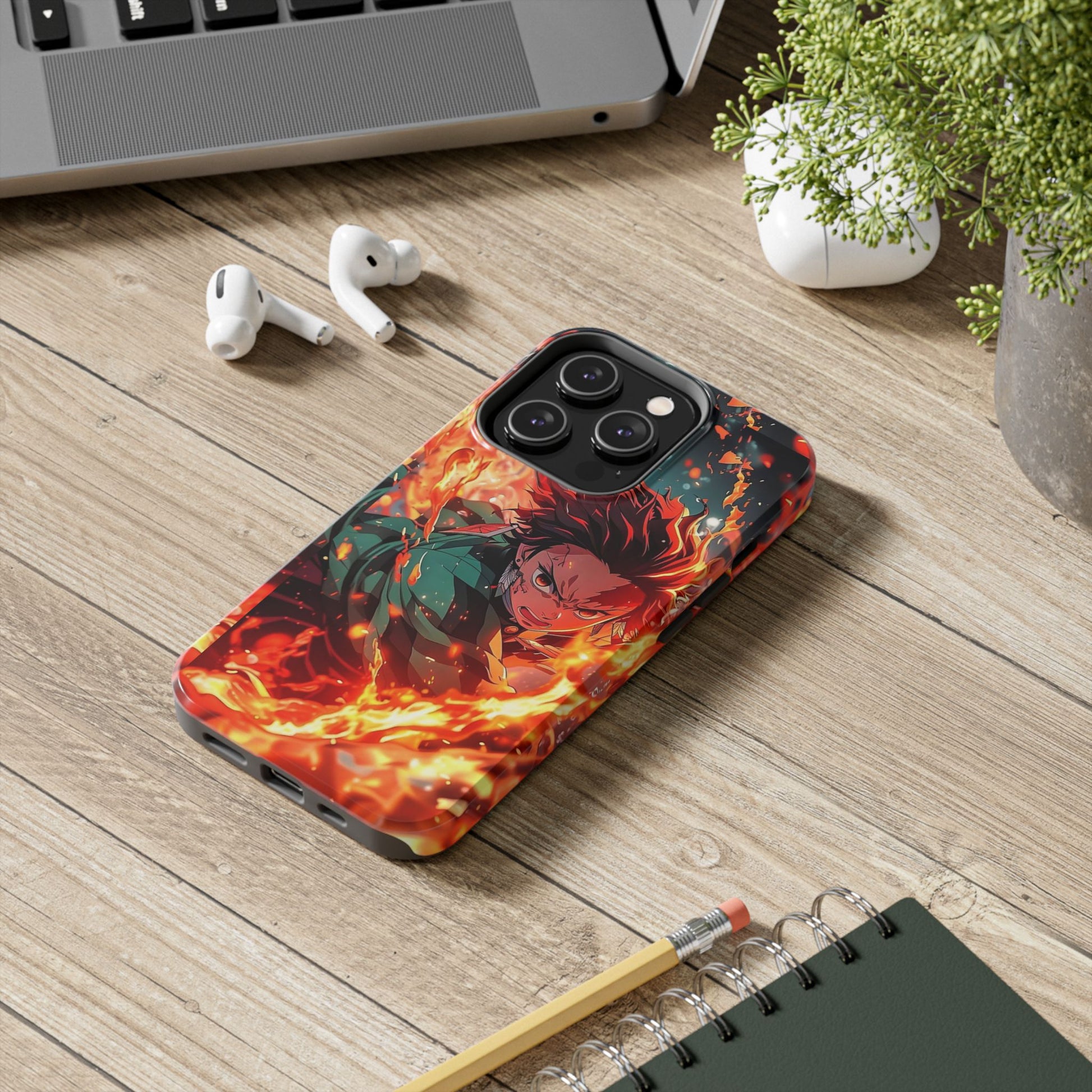 Demon Slayer Tanjiro Phone Case for iPhone & Samsung Galaxy Phones