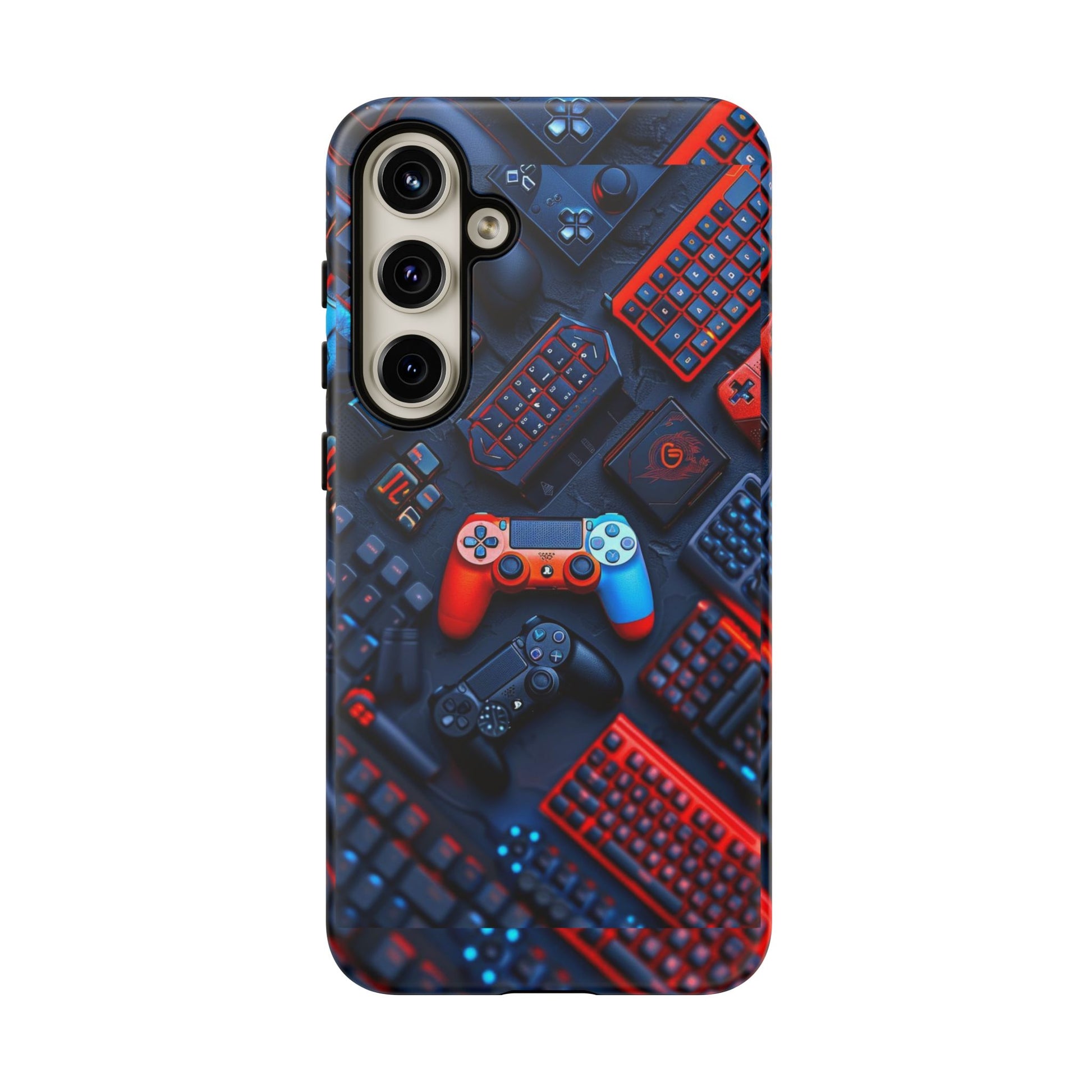 Gamer Themed Controllers Tough Cases for iPhones, Samsung, and Pixel