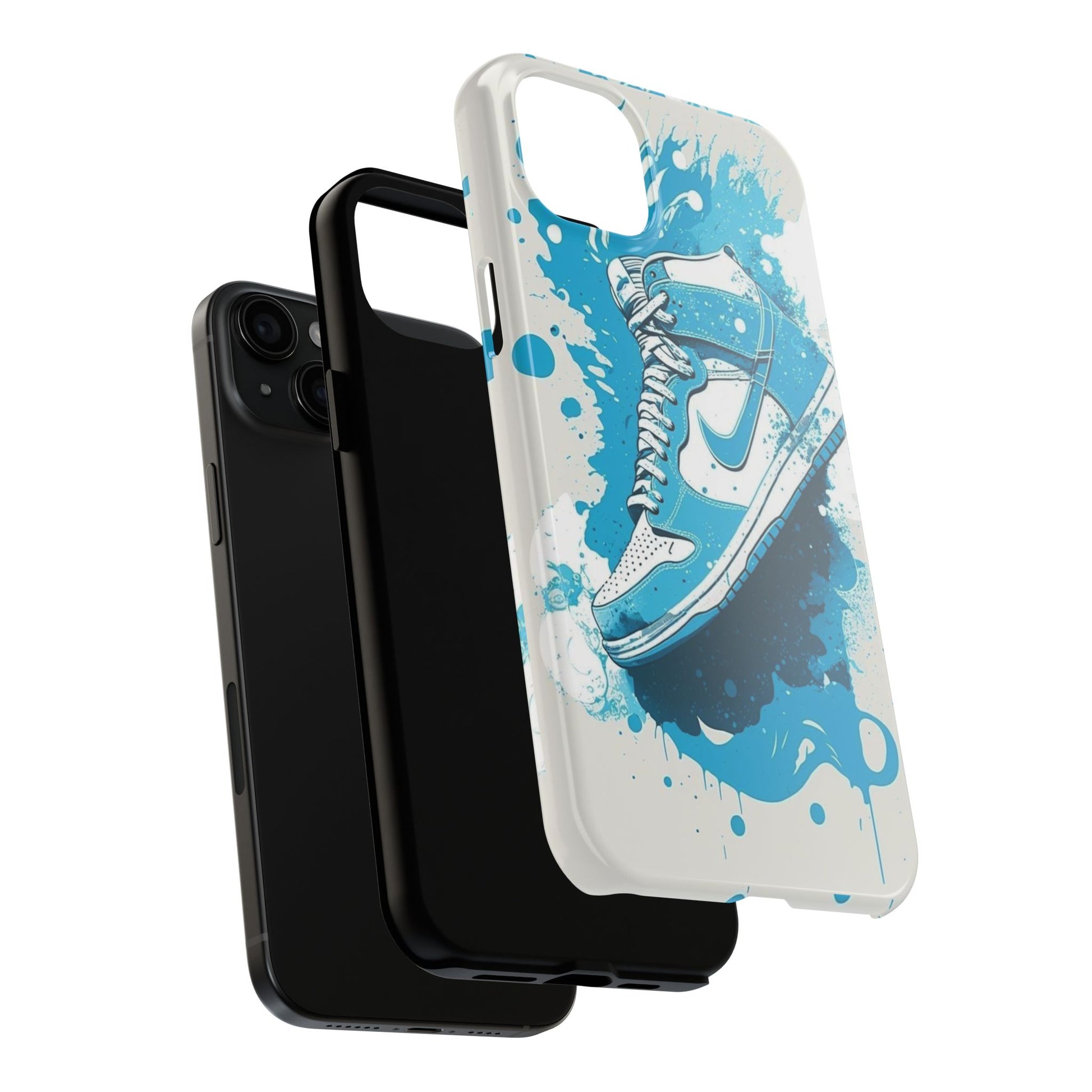 Baby Blue Jordan's Theme Phone Cases for Iphones & Samsung Phones