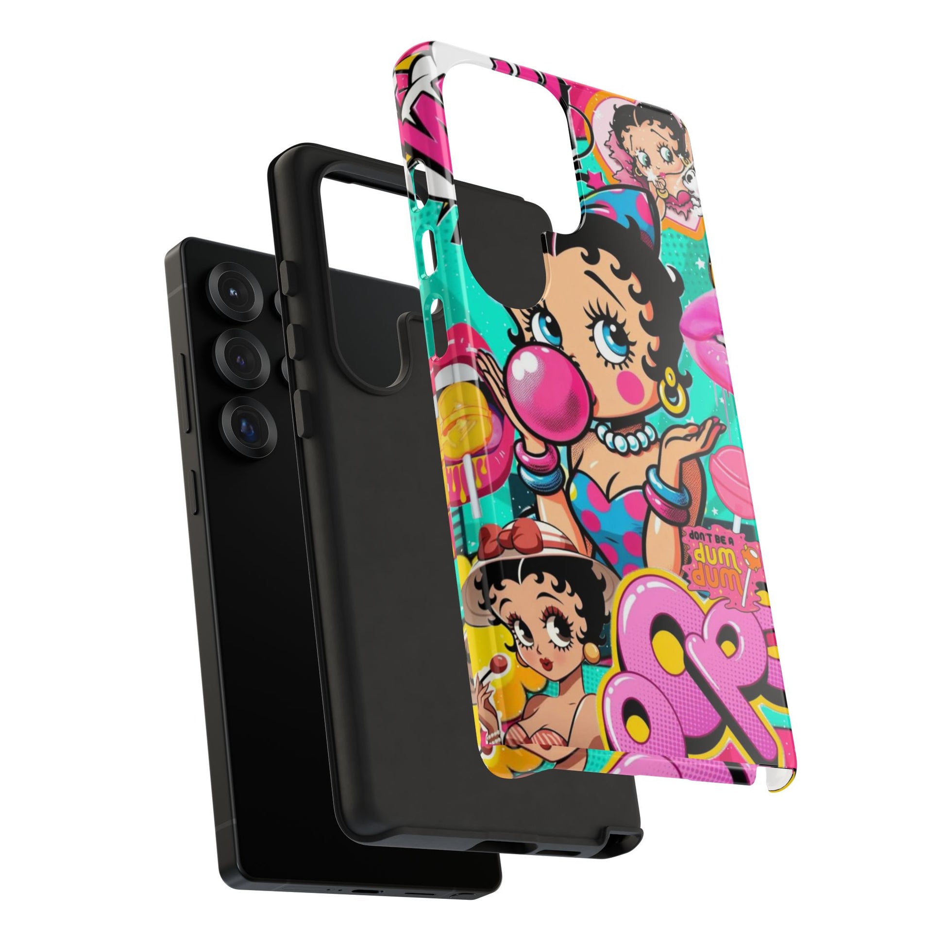 Betty Boop Comic Strip Phone Case for iPhone, Samsung Galaxy, & Pixel Phones