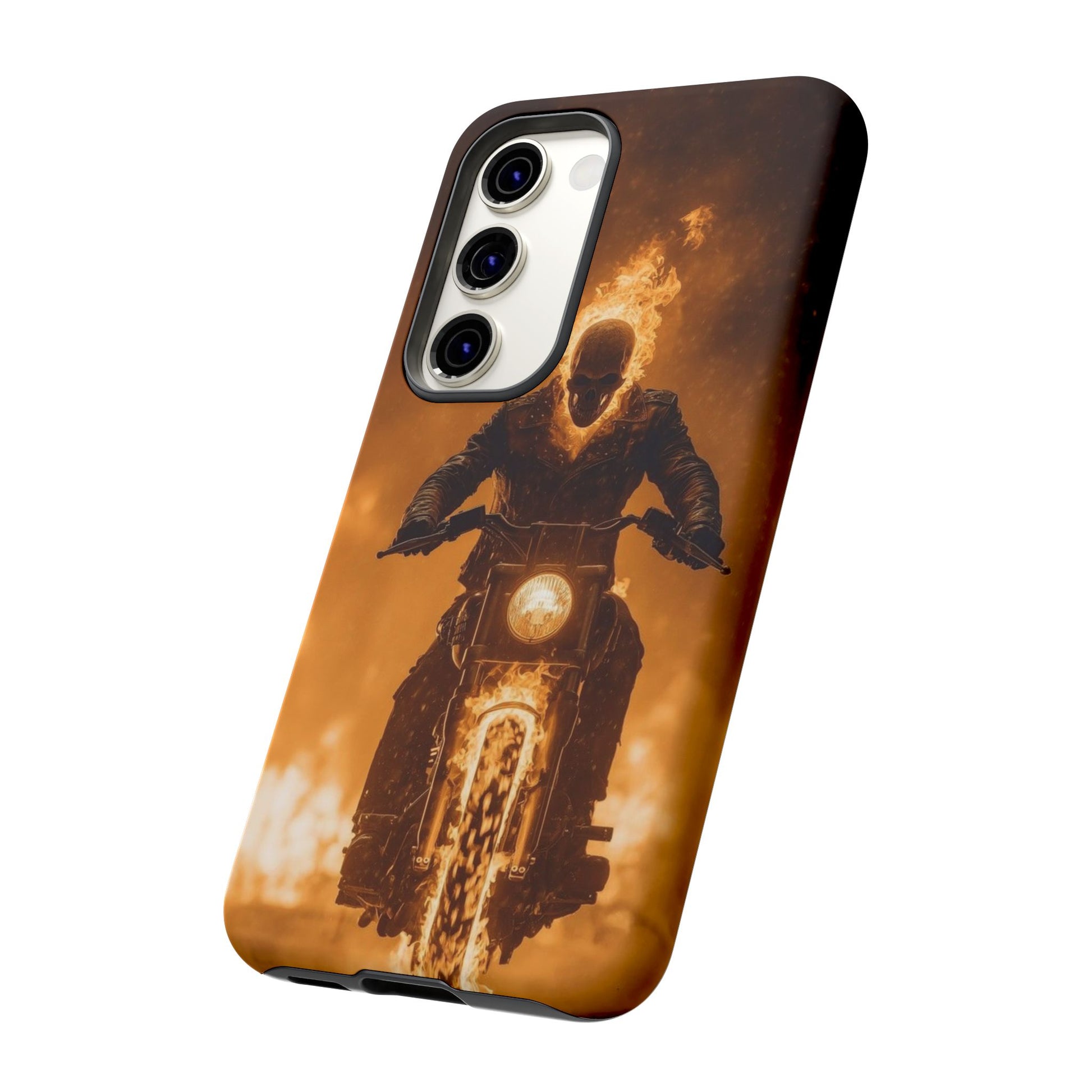 Marvel's Ghostrider Tough Cases for iPhones, Samsung, and Pixel