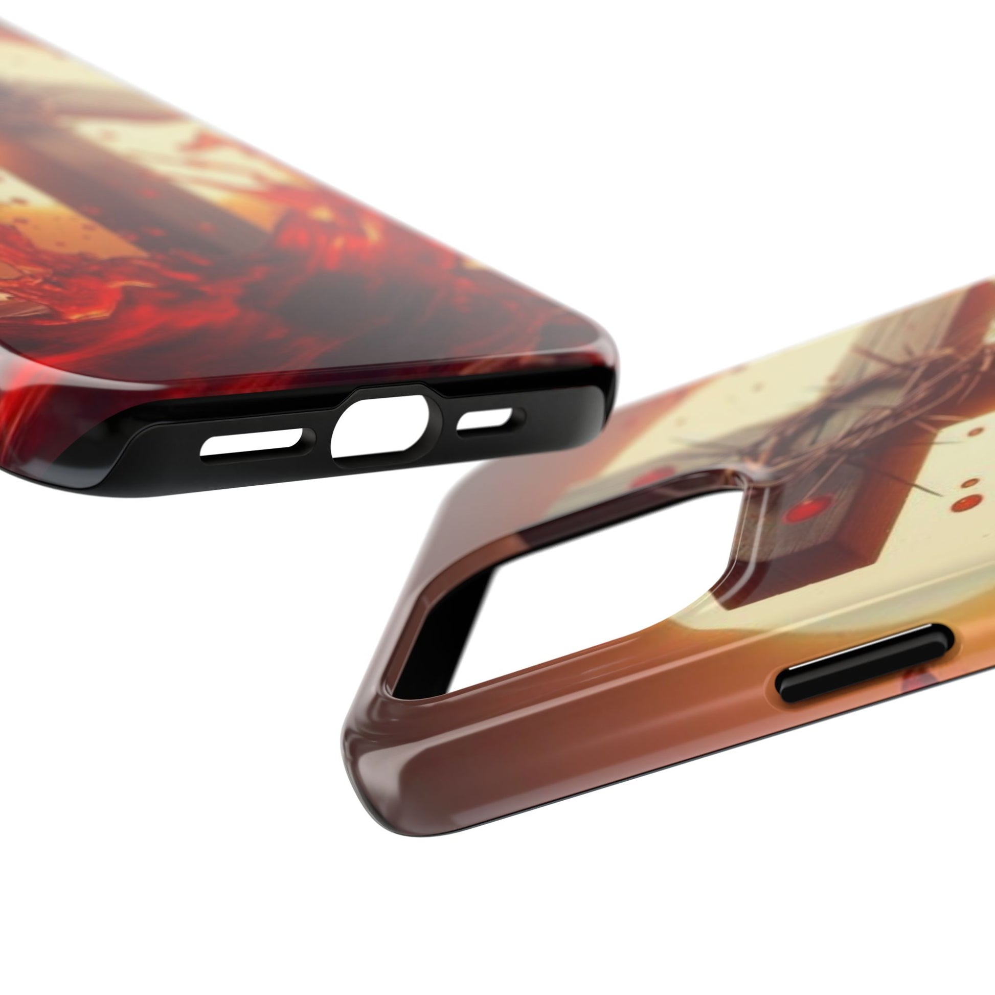 Blood of Christ Christian Theme Phone Cases for iPhones & Samsung Phones