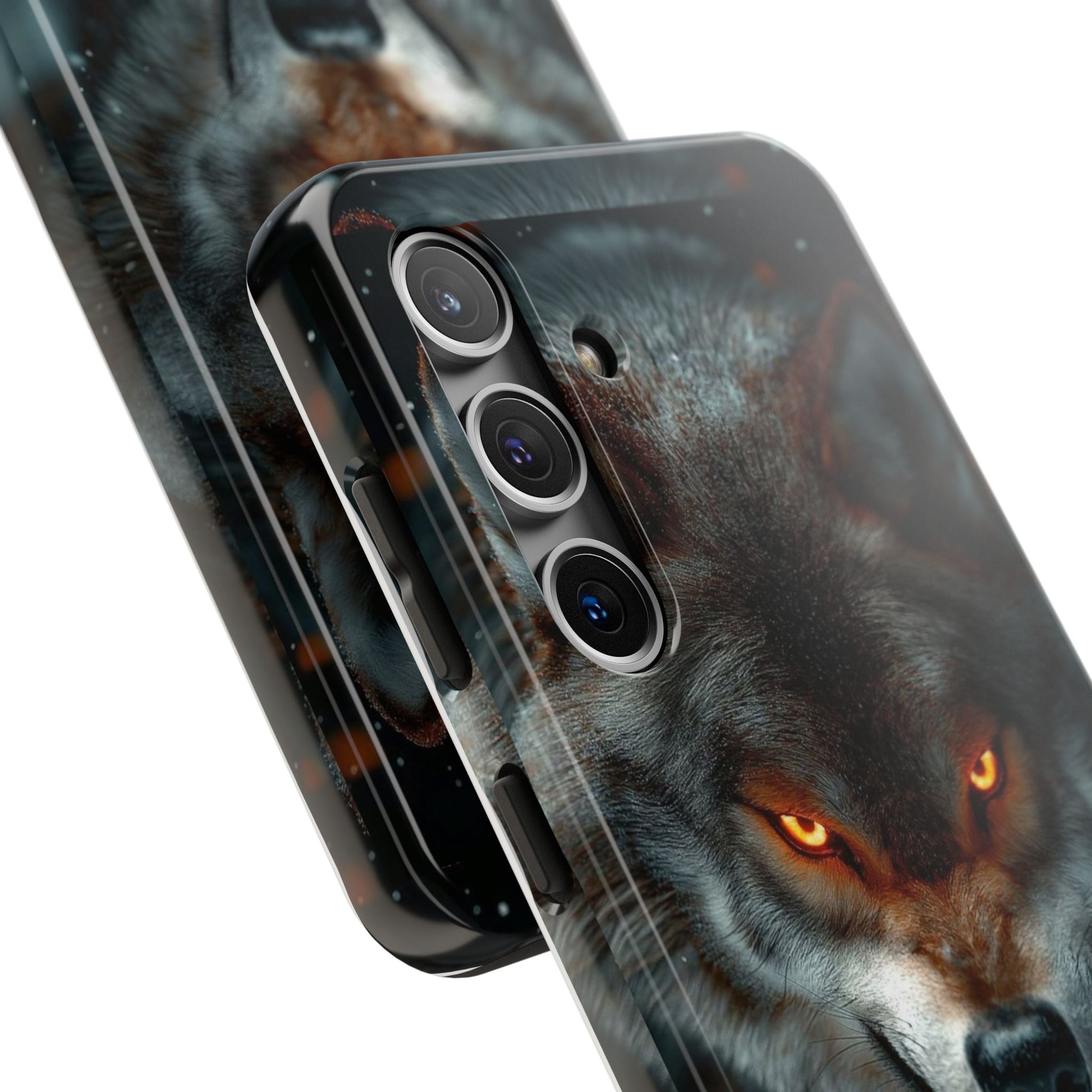 Alpha Male Wolf Themed Tough Phone Cases for Iphones & Samsung Phones