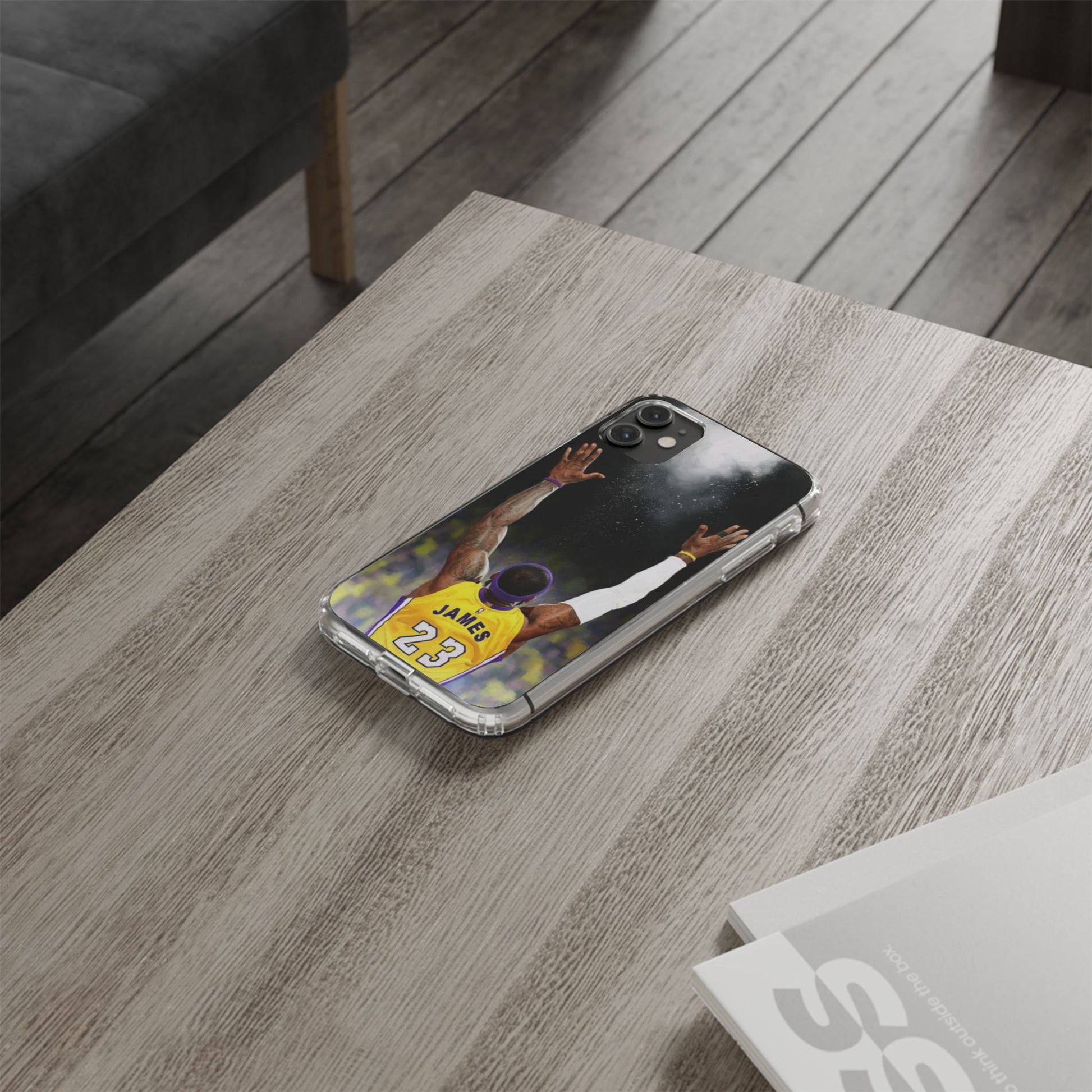 King James basketball Inspired Iphone and Samsung Protective case