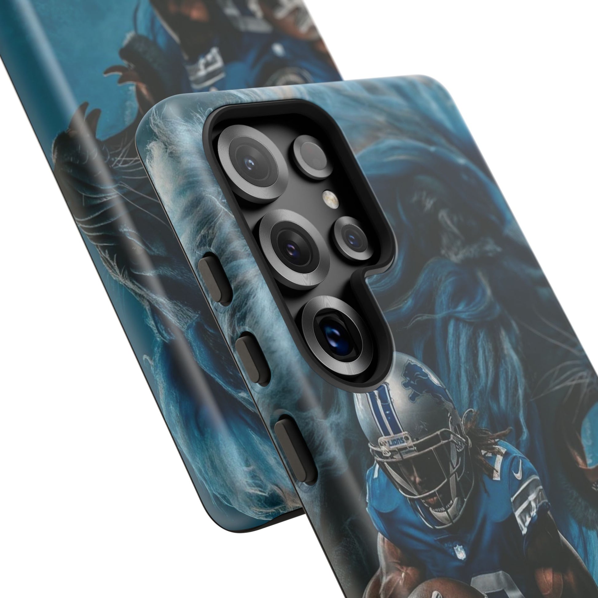 Detroit Lions Player Football Phone Case, Tough Cases for iPhones, Samsung, and Pixel