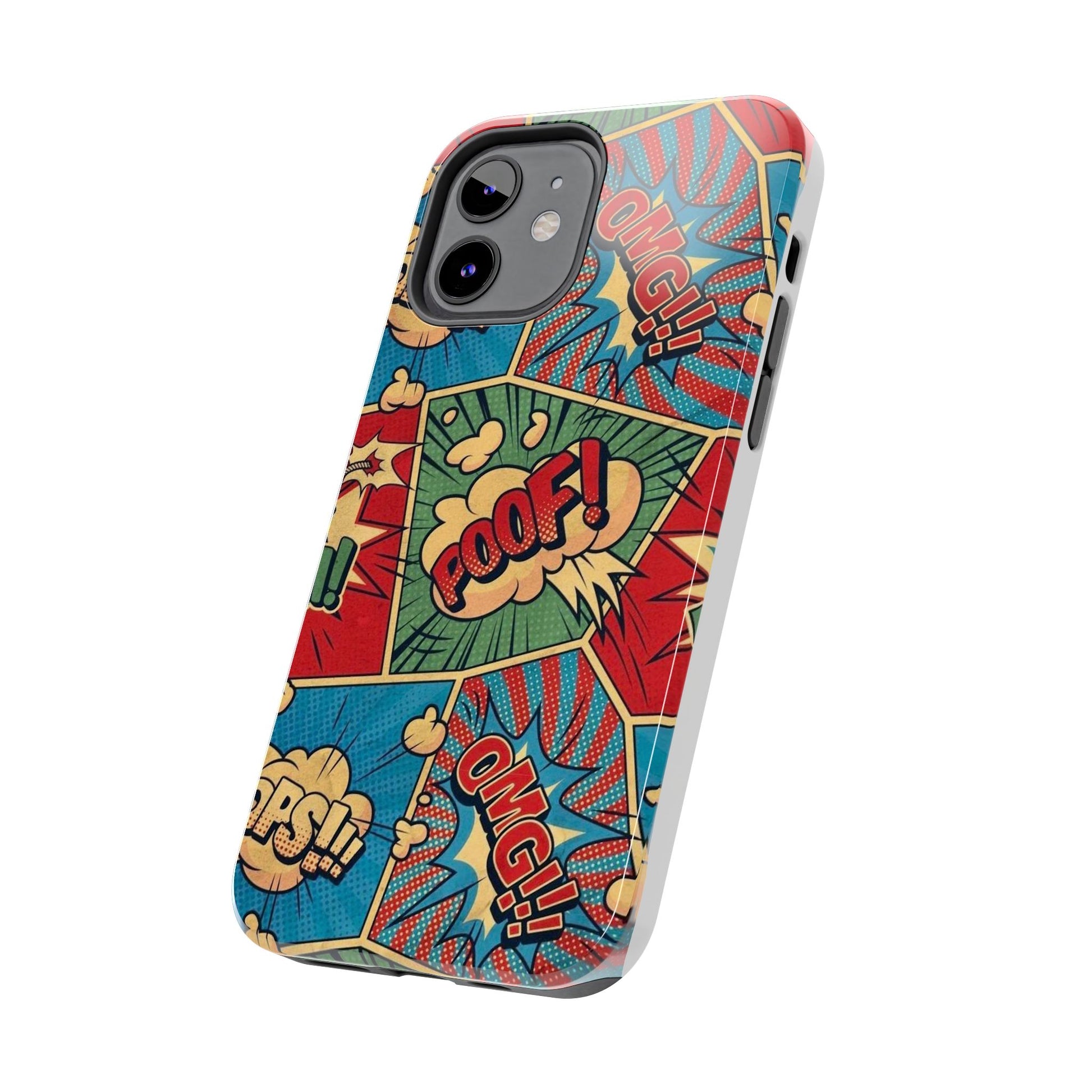 Comics Theme Tough Phone Cases for Iphones & Samsung Durable