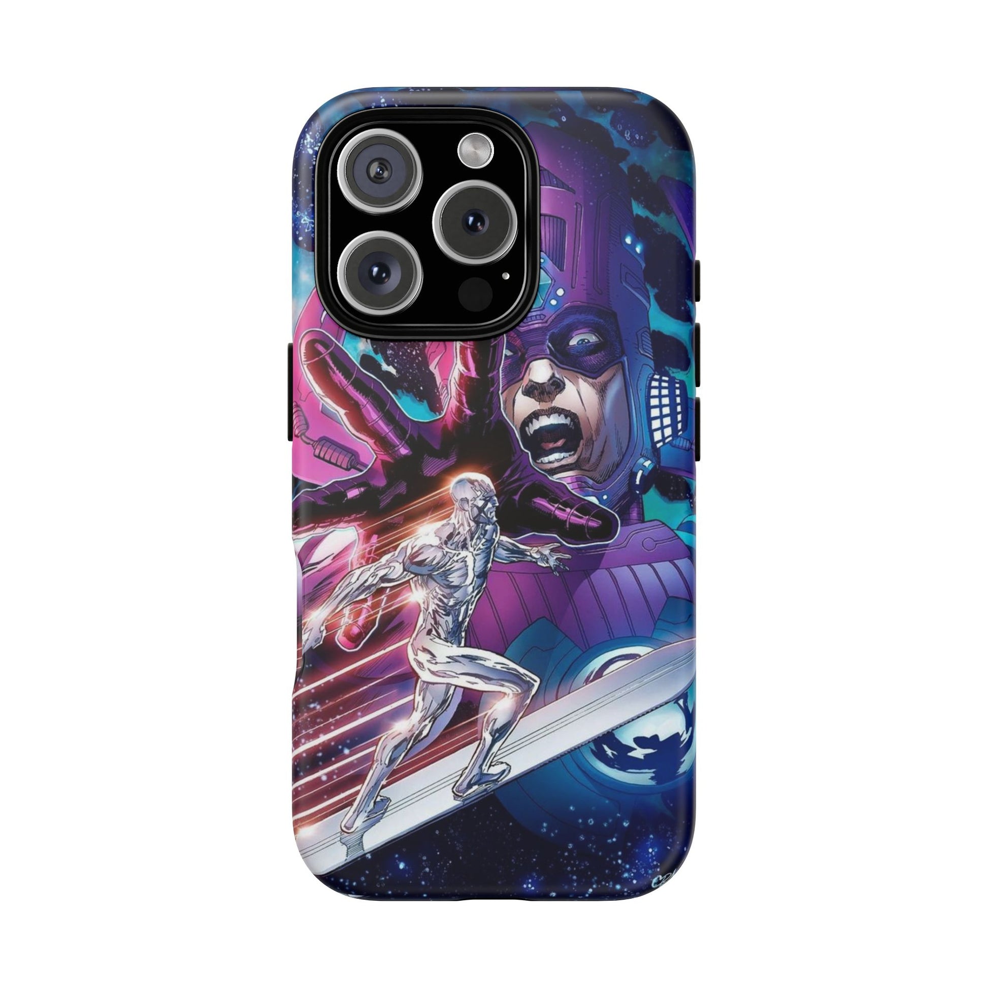 Galactus x Silver Surfer Marvel Phone Case, Tough Cases for iPhones, Samsung, and Pixel