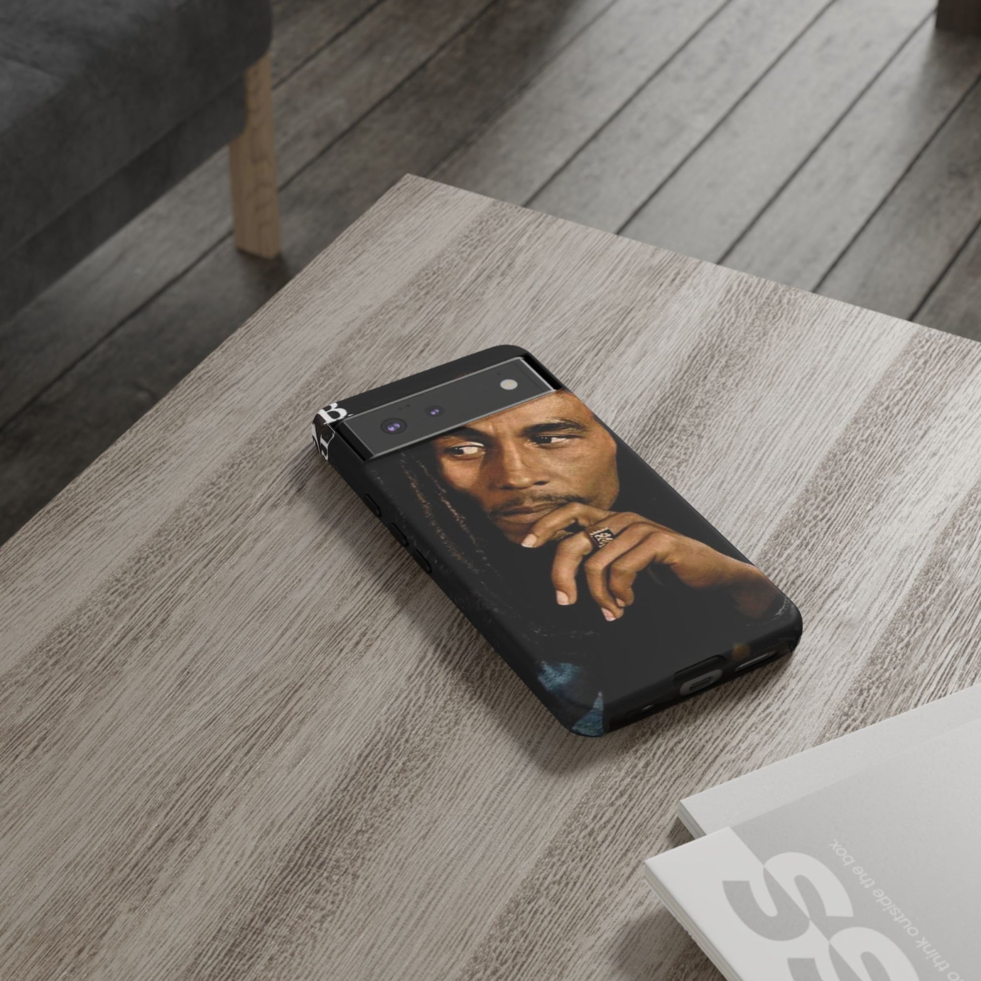 Marley Reggae Tough Cases for iPhones, Samsung, and Pixel