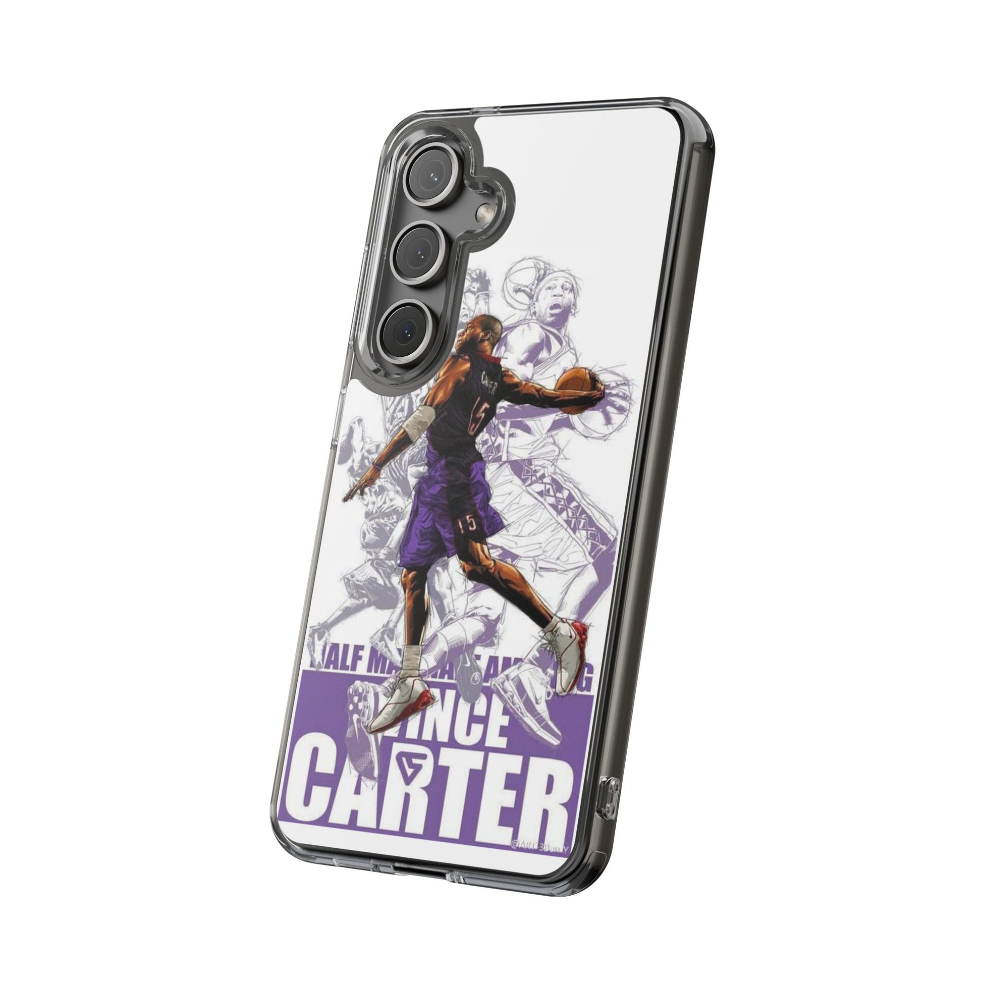 Slam Dunk Champ Vince Carter Protective Iphone and Samsung case