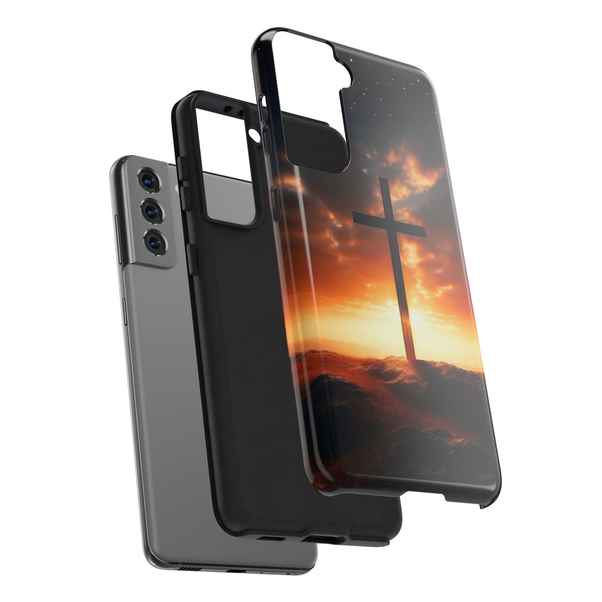 Christian Cross Theme Phone Cases for Iphones & Samsung Phones Durable