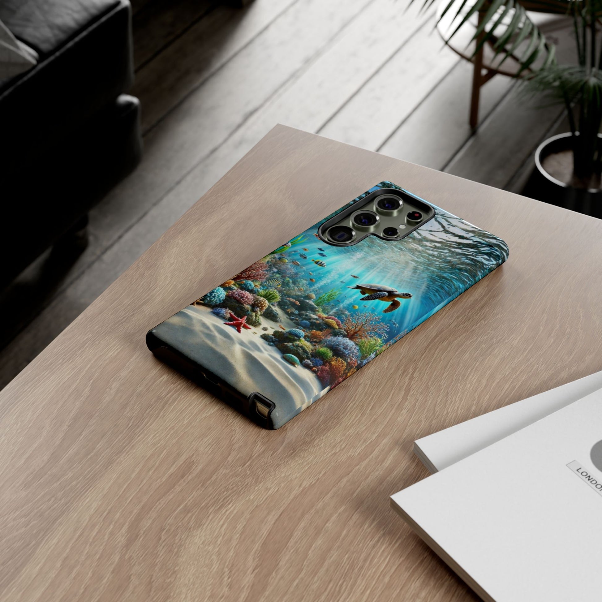 Under Sea Landscape Tough Cases for iPhones, Samsung, and Pixel