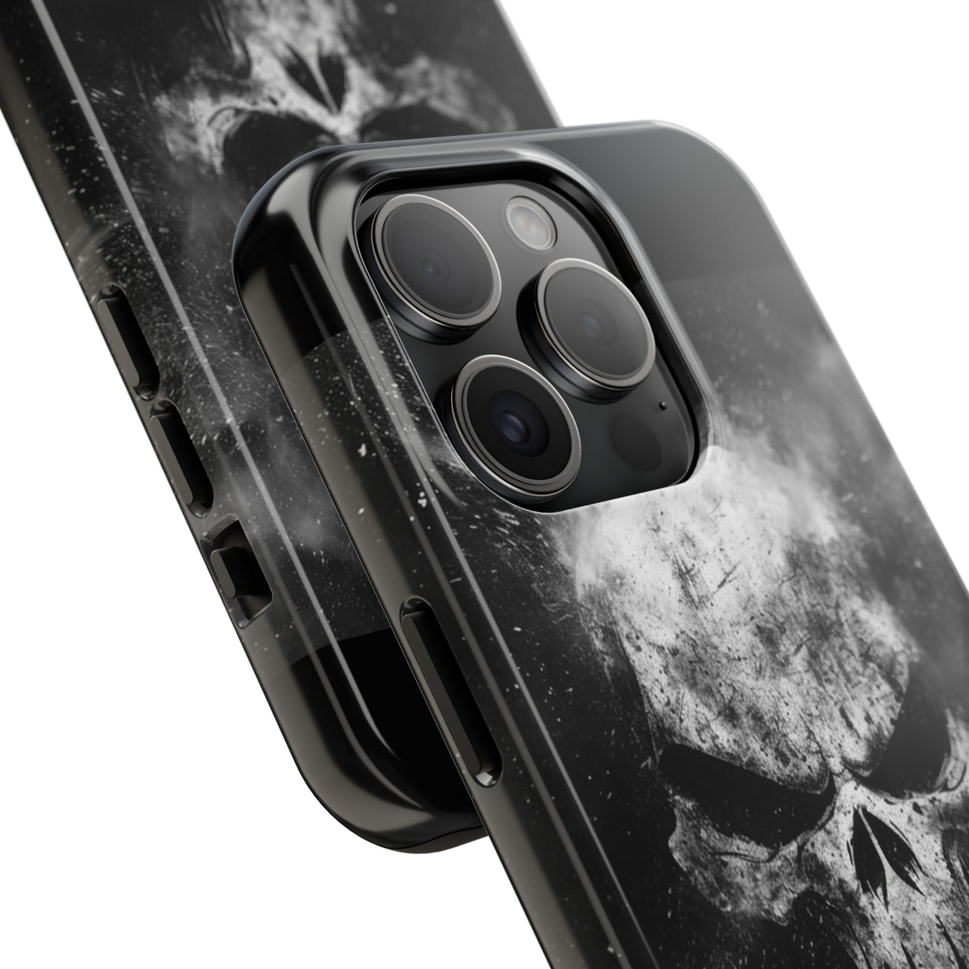 Smoking Skull Theme Phone Case for iPhone & Samsung Galaxy Phones