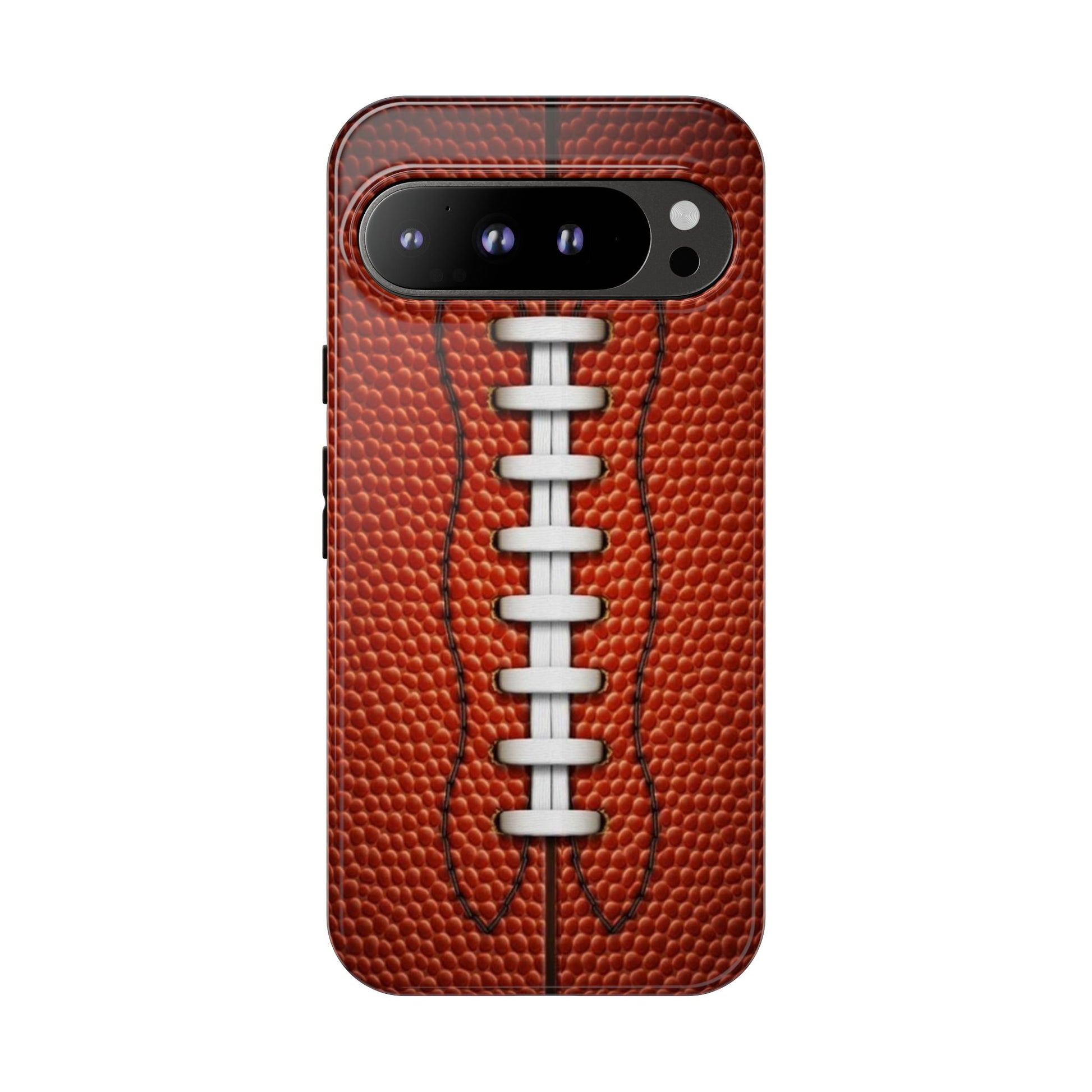 Football Pigskin Print Tough Cases for iPhones, Samsung, and Pixel