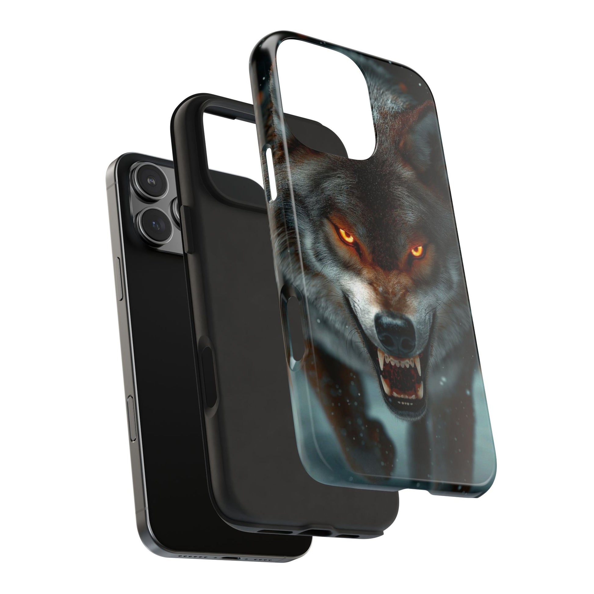 Alpha Male Wolf Themed Tough Phone Cases for Iphones & Samsung Phones