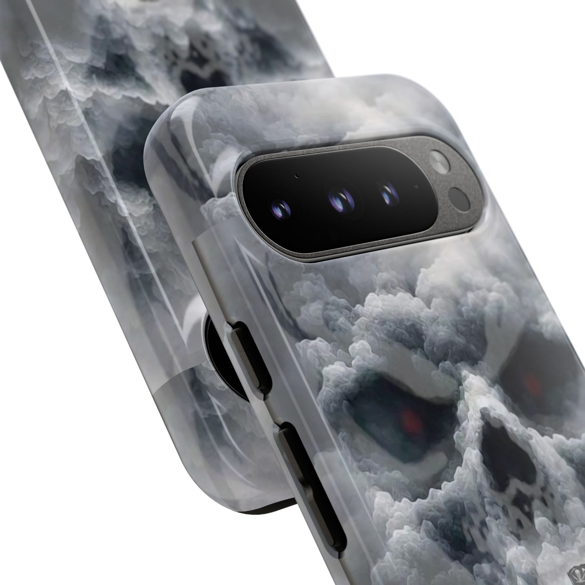 Skull Pirate Ship Football Buccaneers Tough Cases for iPhones, Samsung, and Pixel