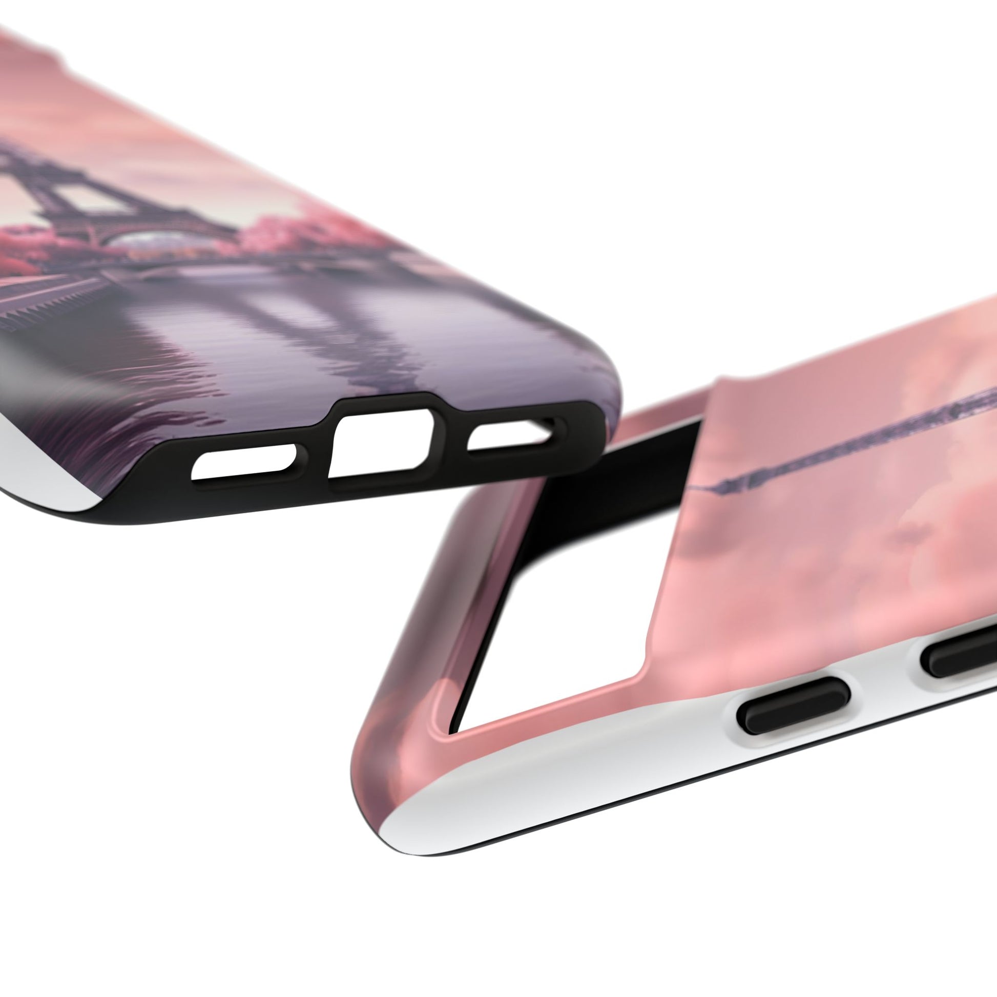 Eiffel Tower Paris Tough Cases for iPhones, Samsung, and Pixel