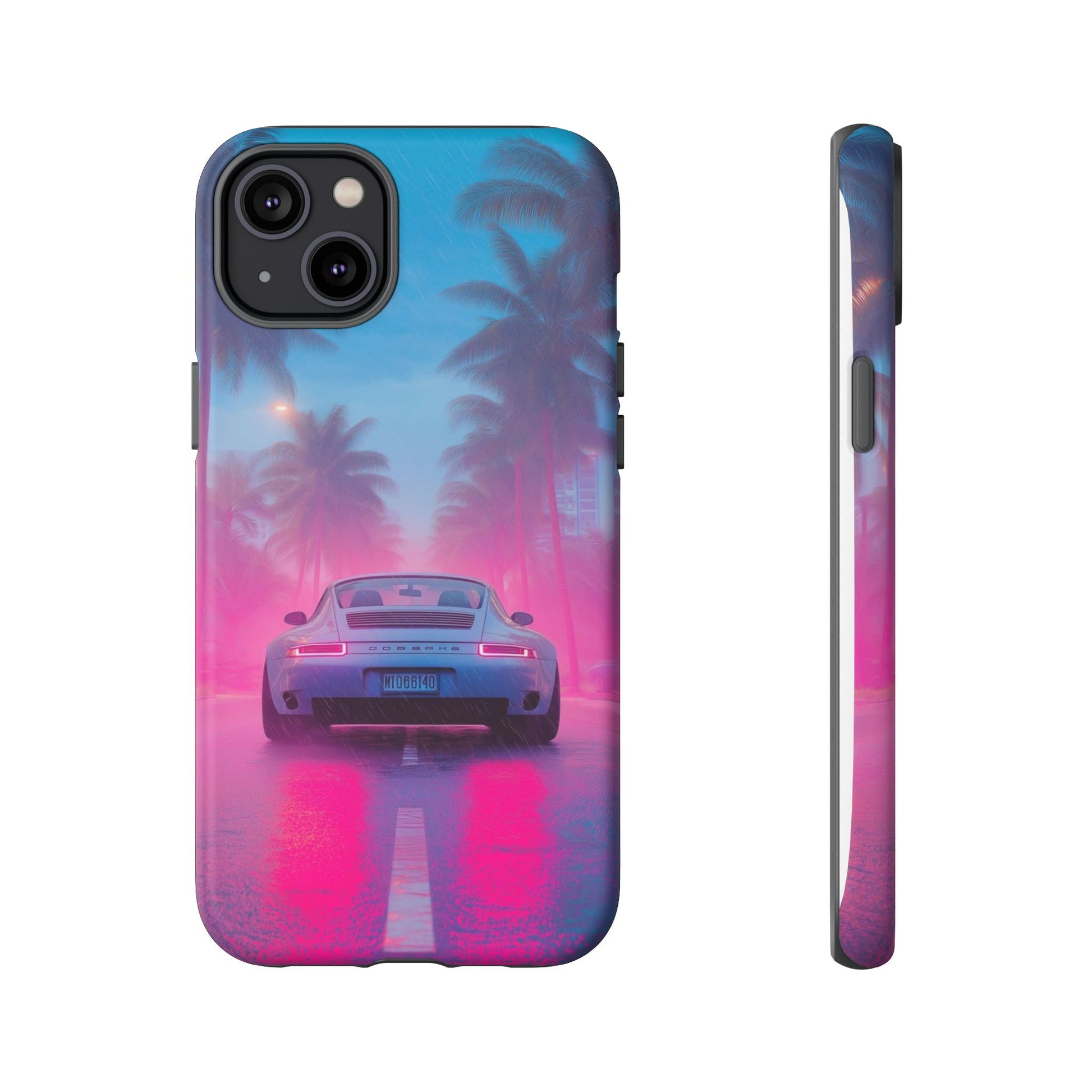 Miami Vice Porsche Phone Case for iPhone, Samsung Galaxy, & Pixel Phones