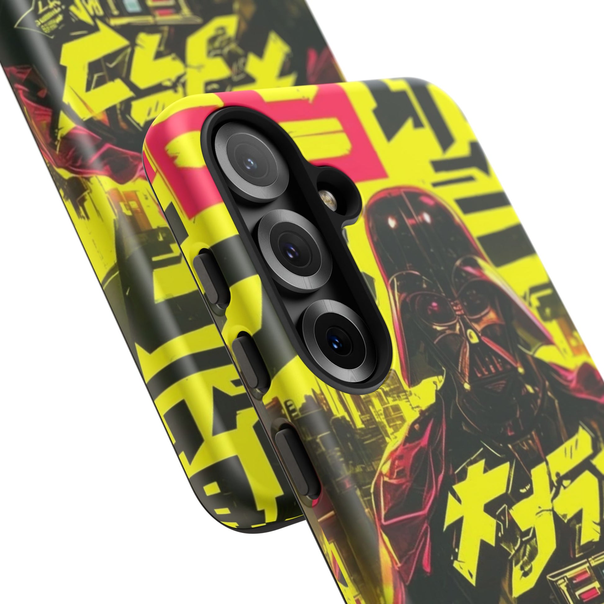 Cyberpunk X Vader Tough Cases for iPhones, Samsung, and Pixel
