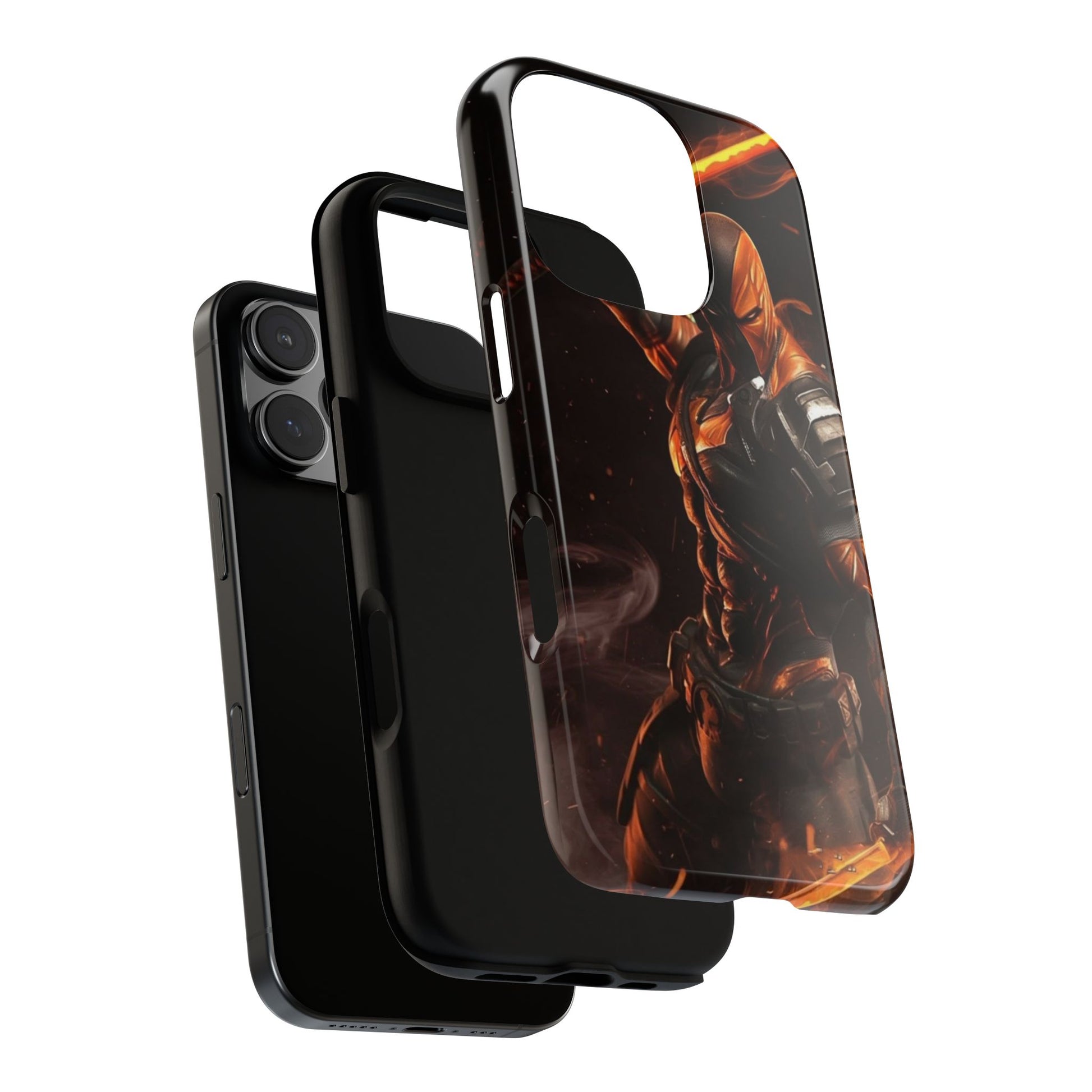 DC Comics Death Stroke Tough Cases for iPhones, Samsung, and Pixel