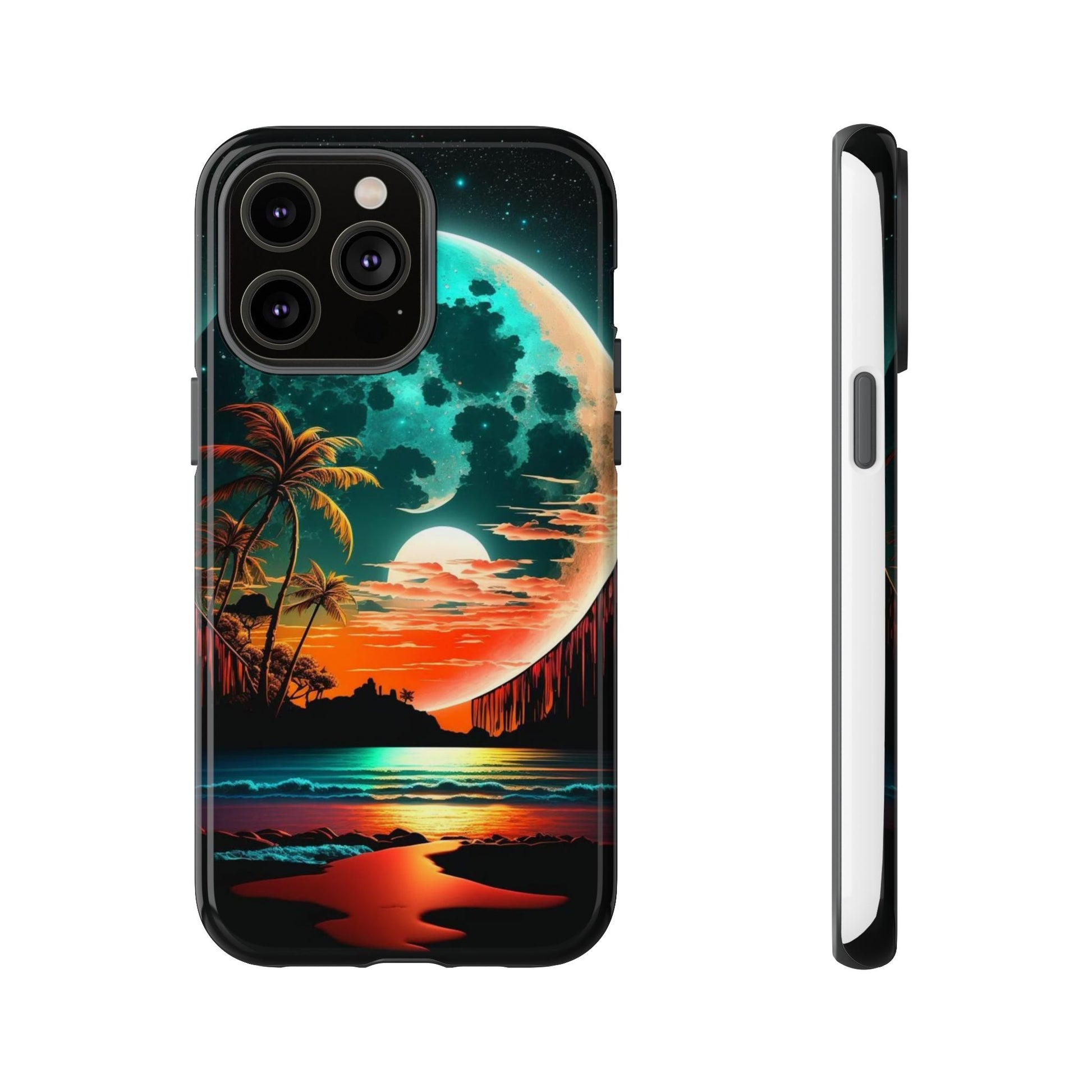 Fantasy Beach Sunset Landscape Phone Case for iPhone, Samsung Galaxy, & Pixel Phones