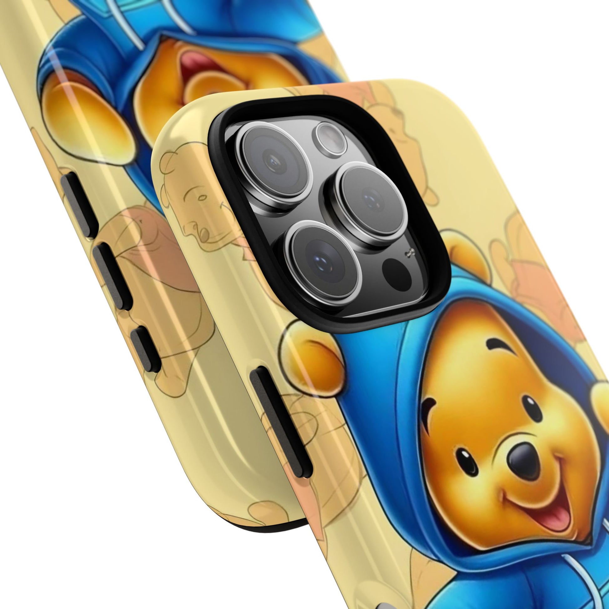 Cute Pooh Bear Phone Case, Tough Case