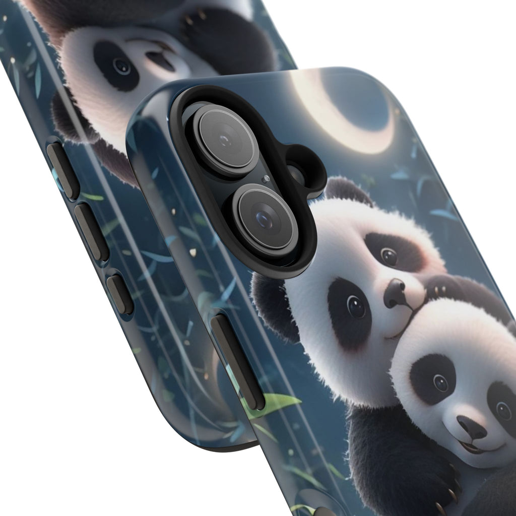 Hugging Pandas Theme Phone Cases for iPhones & Samsung Phones
