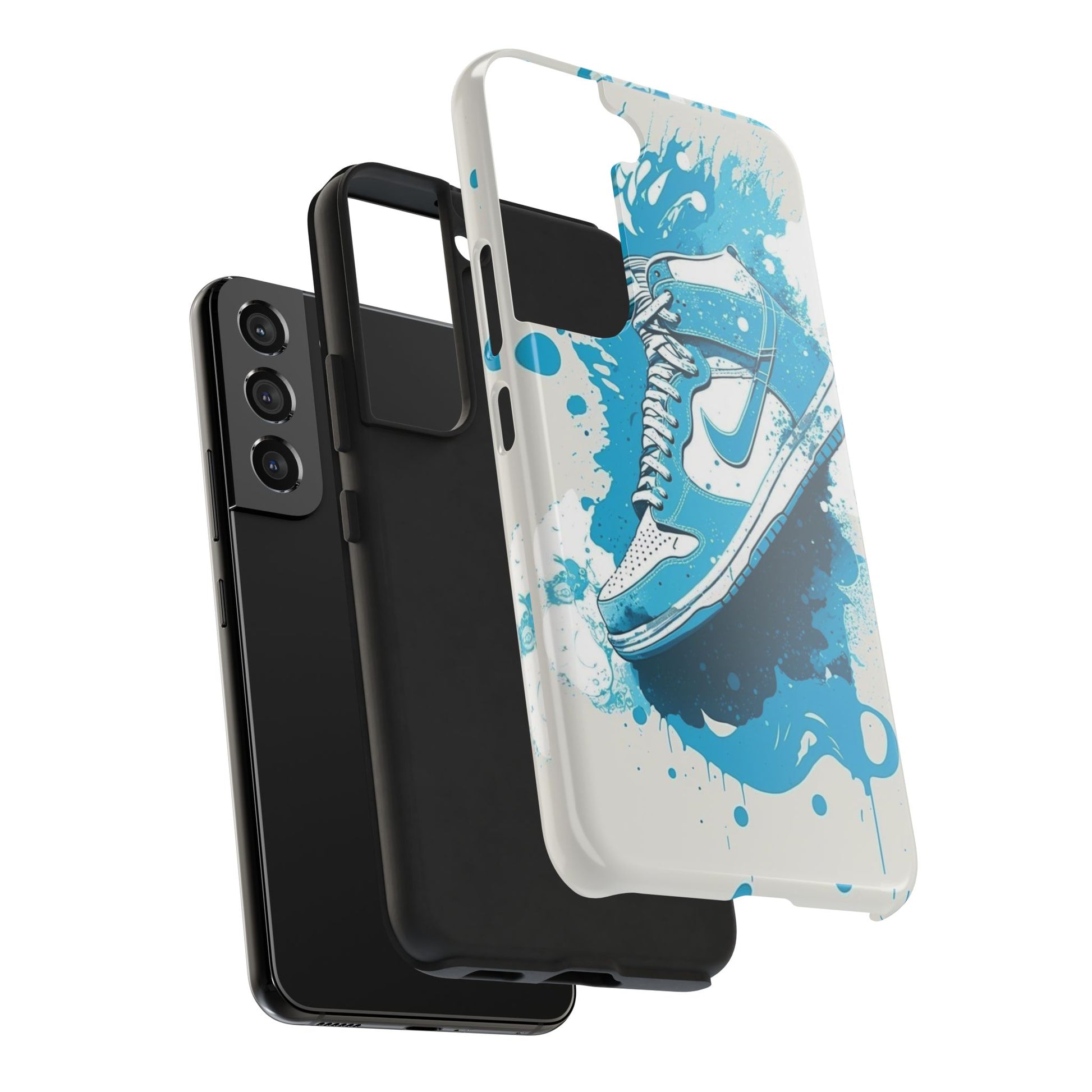 Baby Blue Jordan's Theme Phone Cases for Iphones & Samsung Phones